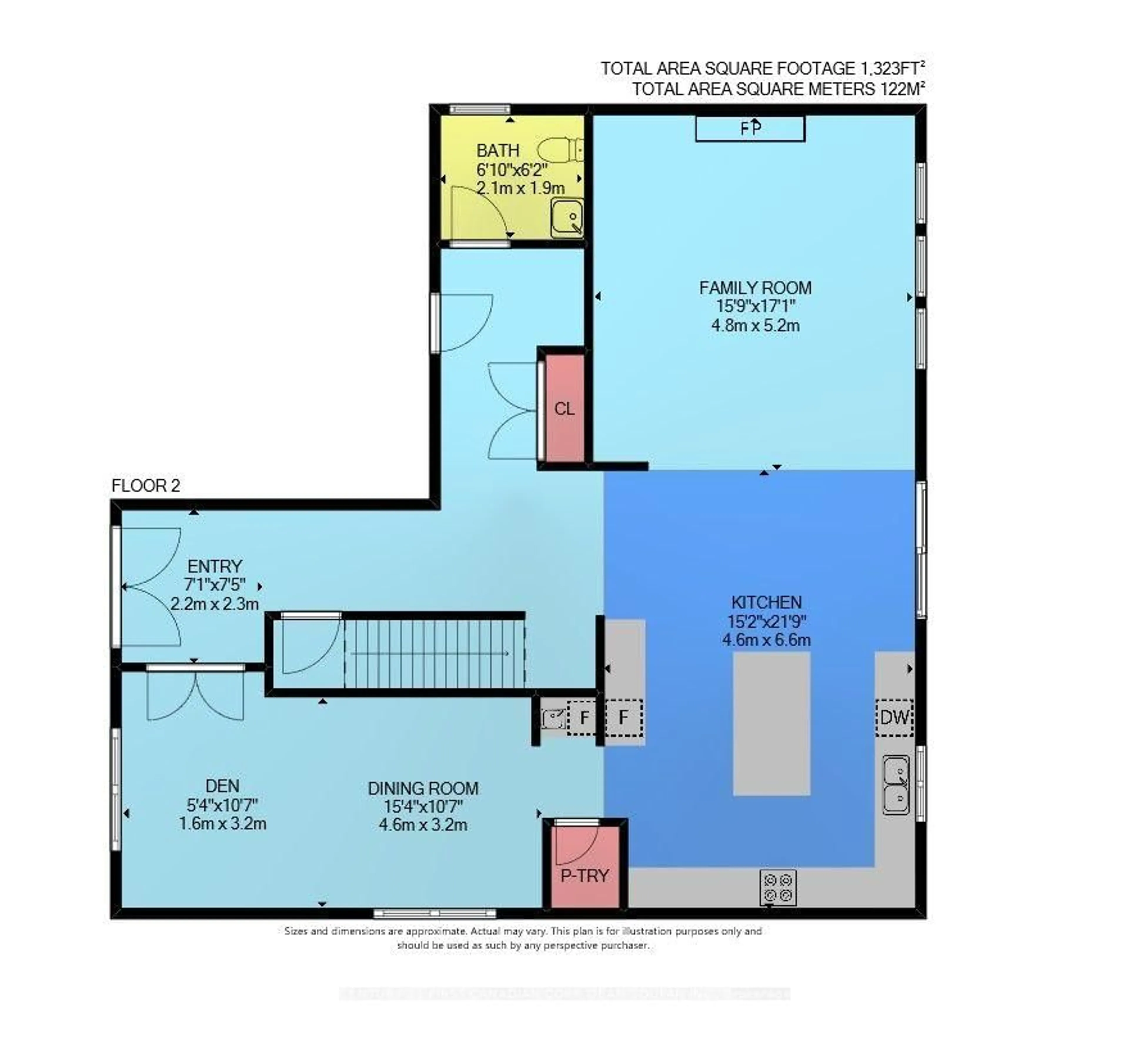 Floor plan for 3475 Brushland Cres, London South Ontario N6P 0H2