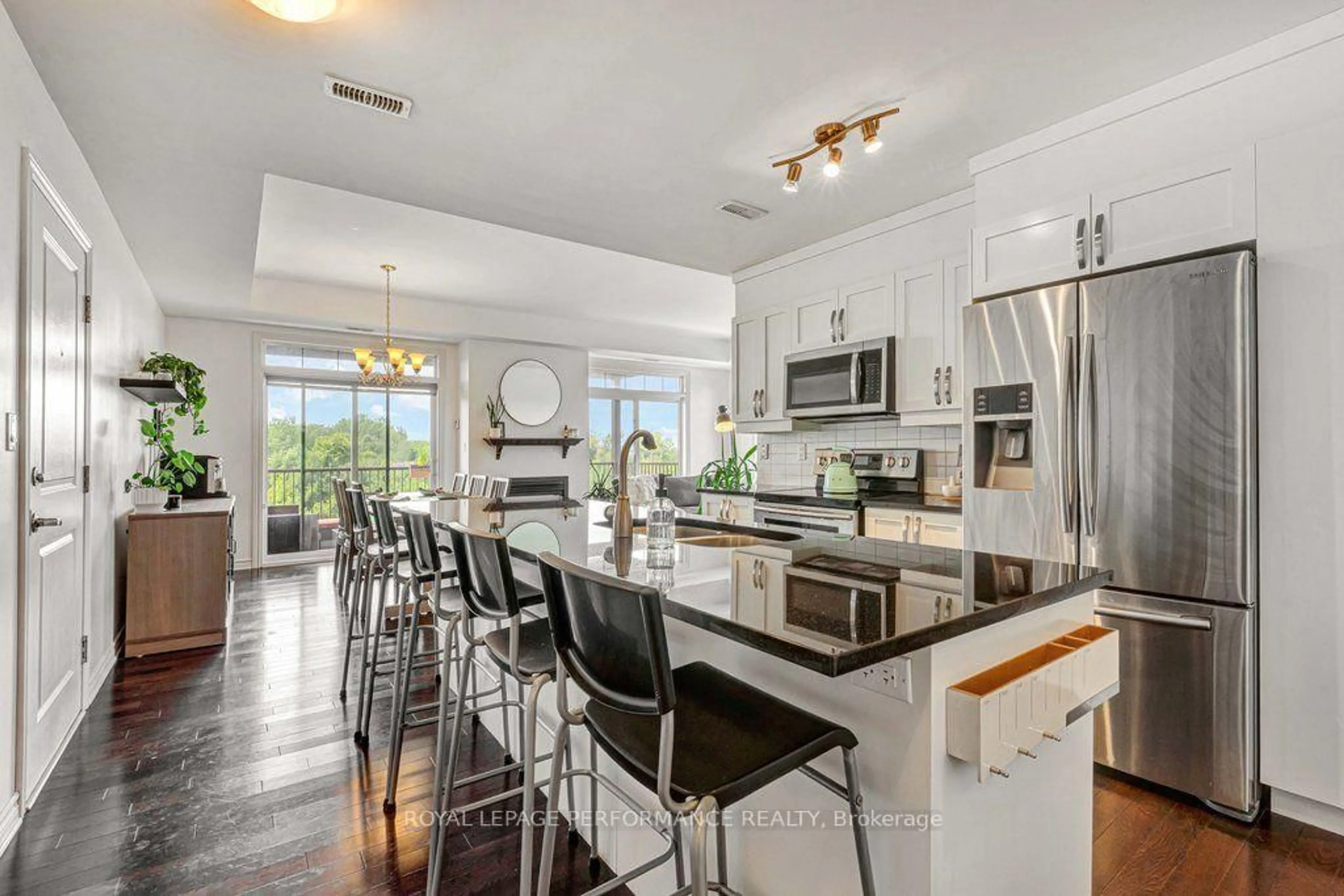 Open concept kitchen, ceramic/tile floor for 60 Prestige Circ #8, Ottawa Ontario K4A 0Y1