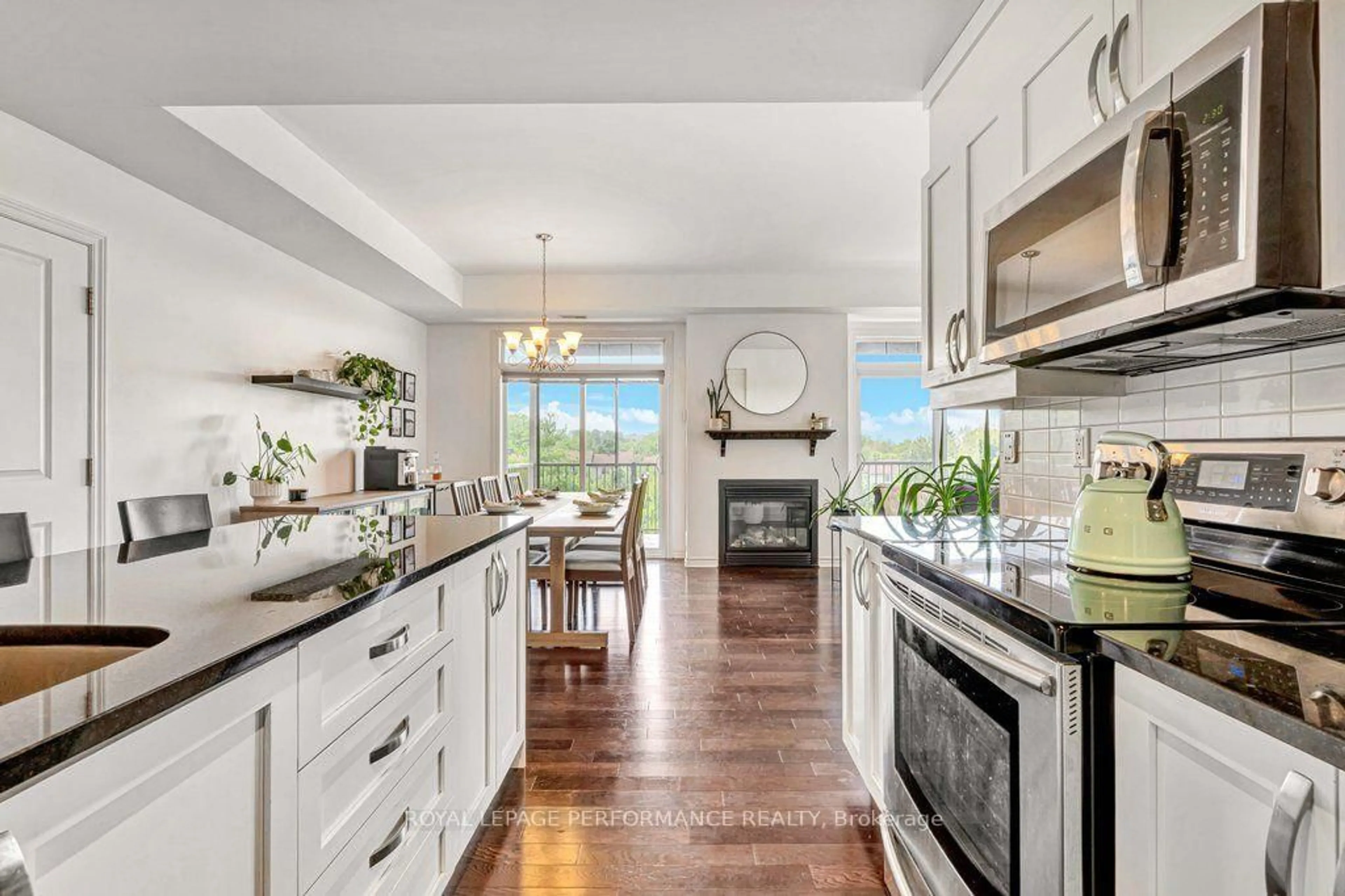 Open concept kitchen, ceramic/tile floor for 60 Prestige Circ #8, Ottawa Ontario K4A 0Y1