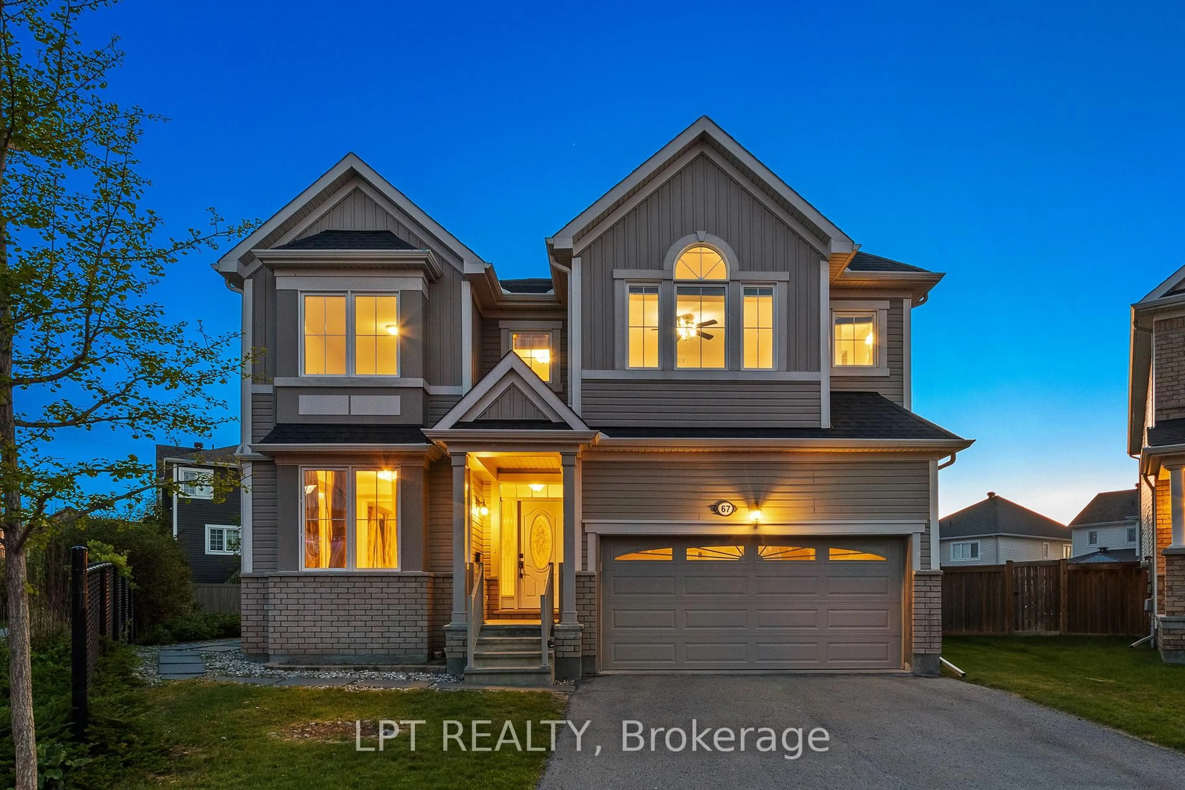 Home with brick exterior material, street for 67 BRISTLING Cres, Ottawa Ontario K2G 6C2
