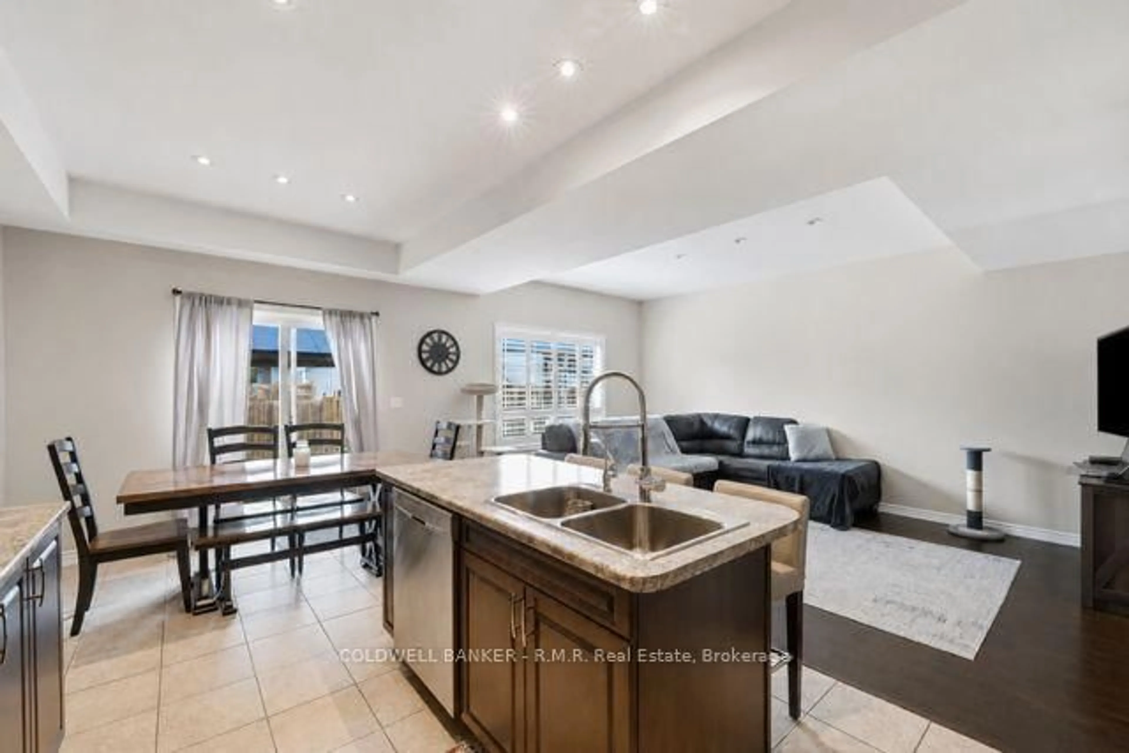 Open concept kitchen, ceramic/tile floor for 283 Rollings St, Cobourg Ontario K9A 0G8