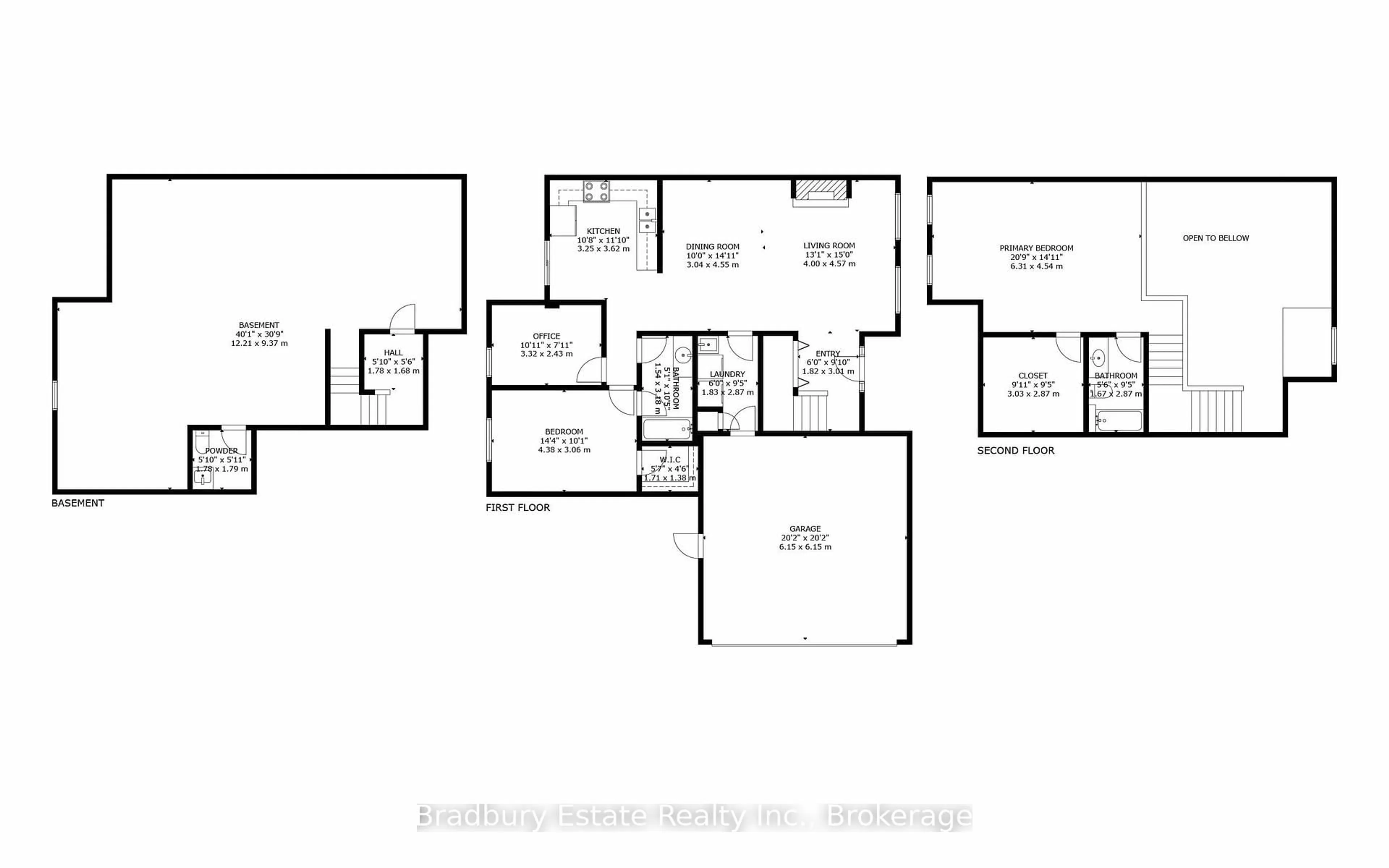 Floor plan for 20 Kitty Murray Lane #23, Hamilton Ontario L9K 1L7