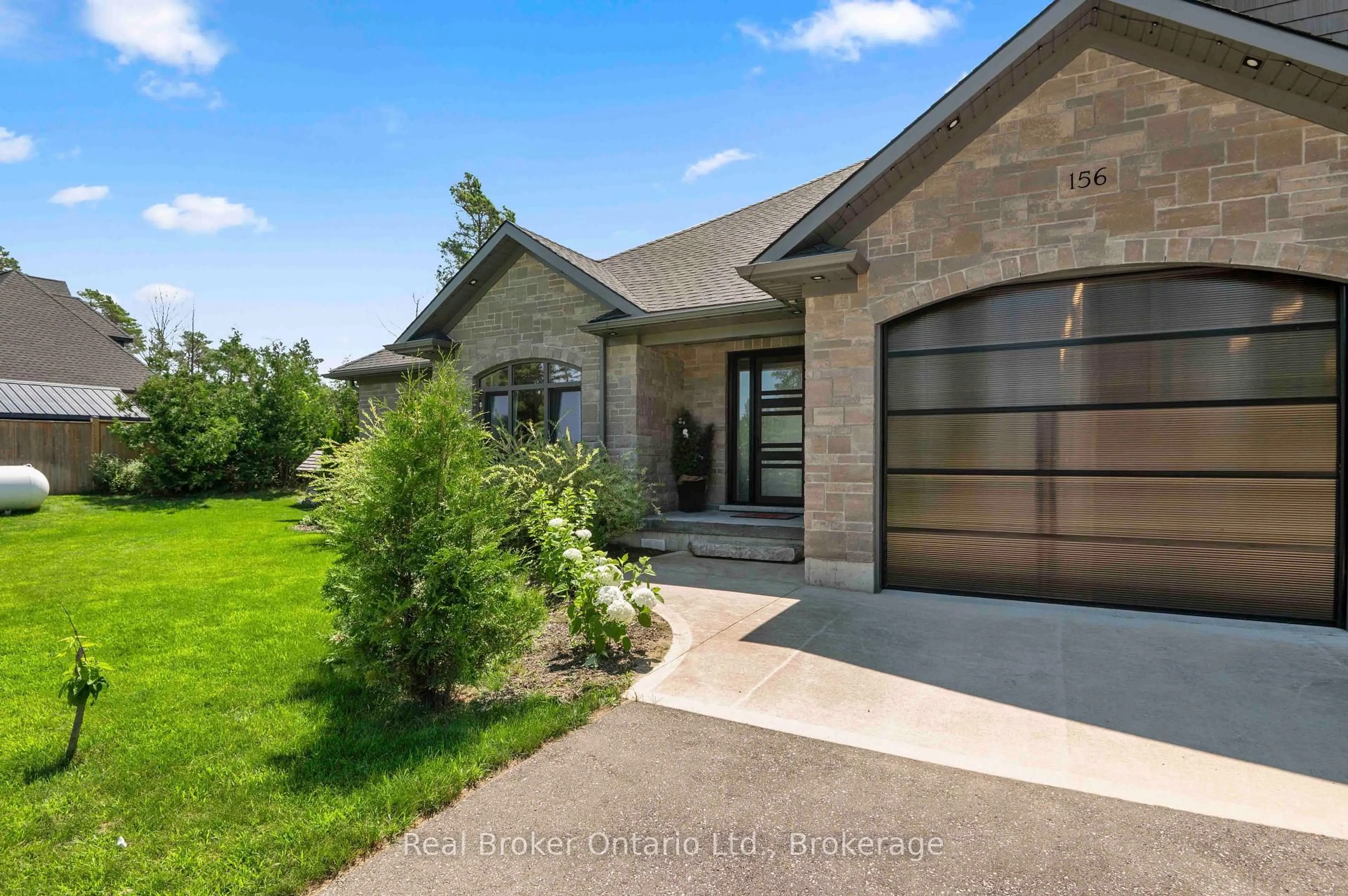 Home with brick exterior material, street for 156 Pine View Dr, West Grey Ontario N0G 1S0