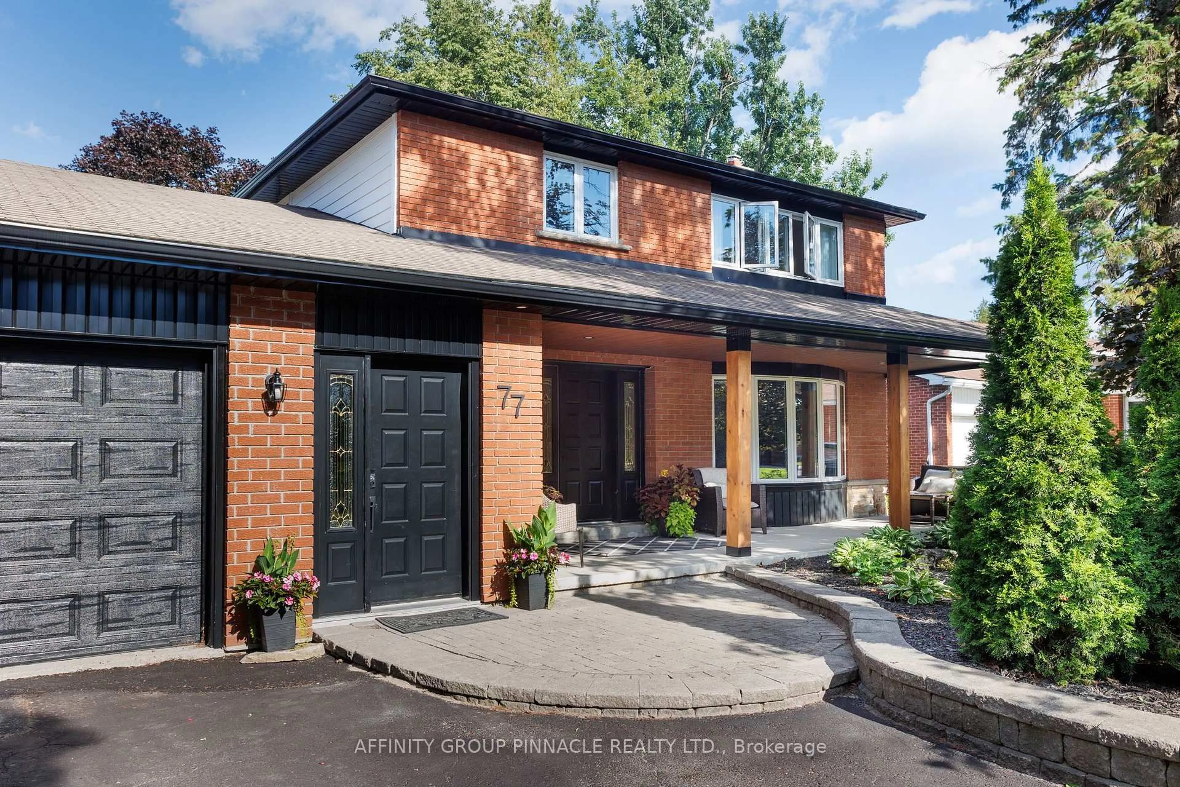 Home with brick exterior material, street for 77 Sanderling Cres, Kawartha Lakes Ontario K9V 4N4