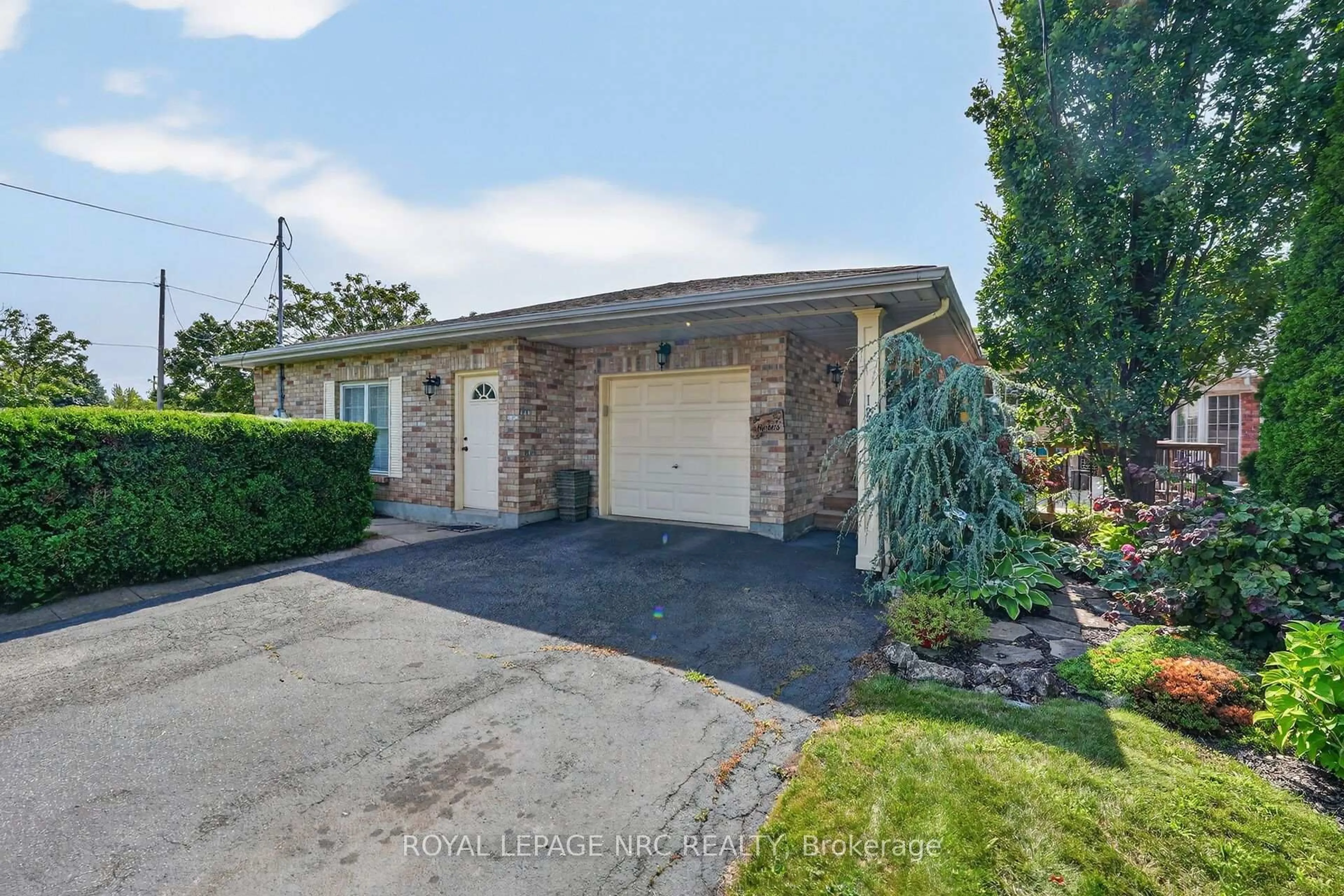 A pic from outside/outdoor area/front of a property/back of a property/a pic from drone, street for 123 A&B First Street Louth, St. Catharines Ontario L2R 0C9