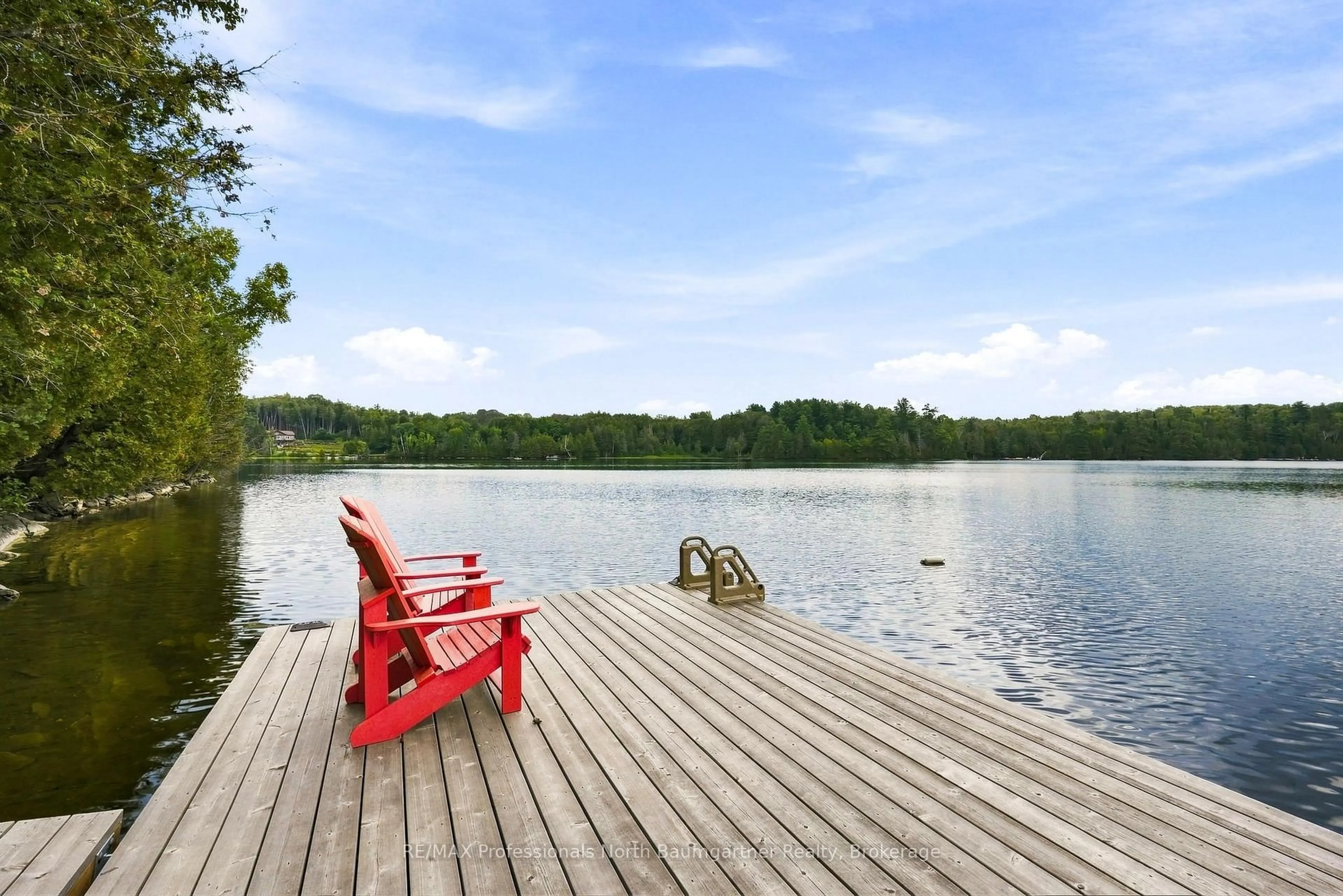 Patio, water/lake/river/ocean view for 45 Scott Settlement Rd, North Kawartha Ontario K0L 1A0
