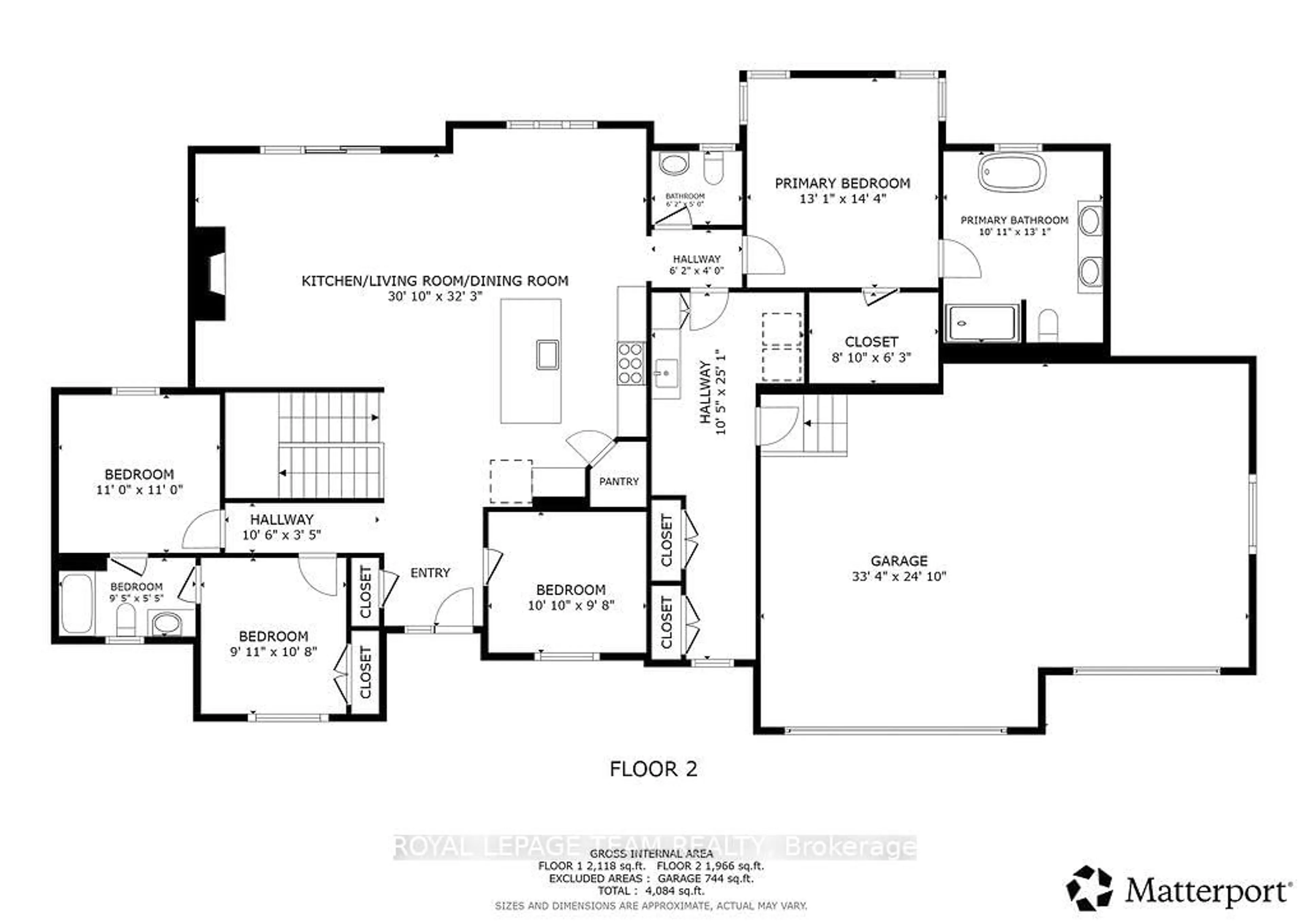 Floor plan for 80 Raymond Luhta Cres, Arnprior Ontario K7S 3G8
