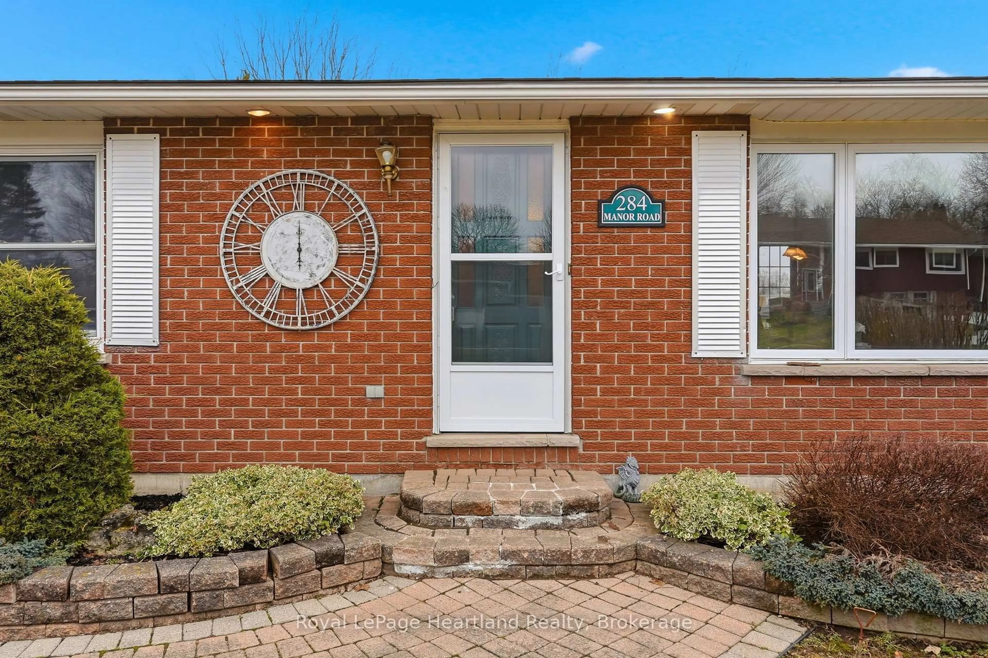Home with brick exterior material, street for 284 MANOR Rd, North Huron Ontario N0G 2W0