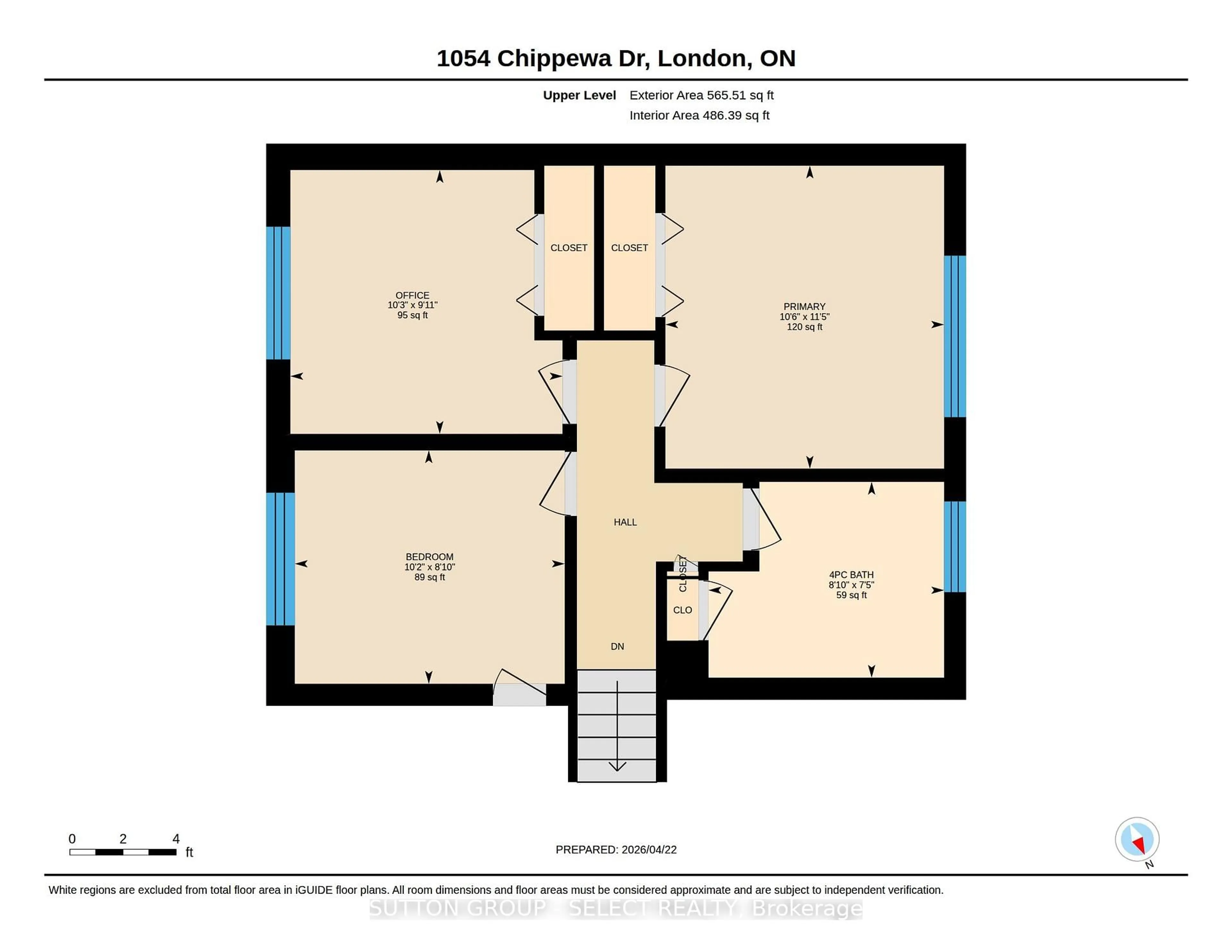 Floor plan for 1054 Chippewa Dr, London East Ontario N5V 2T7