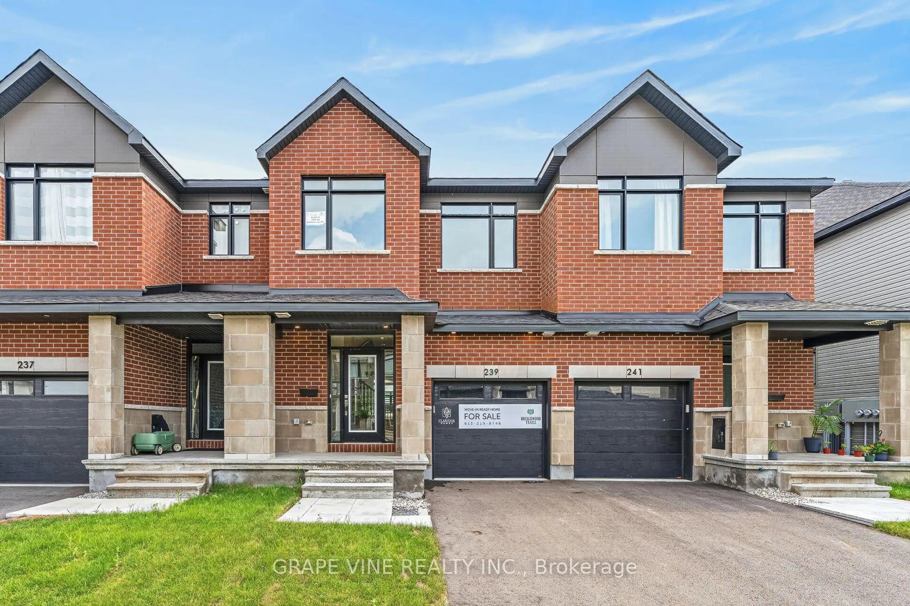 Home with brick exterior material, street for 239 Monticello Ave, Stittsville Ontario K2S 2R8