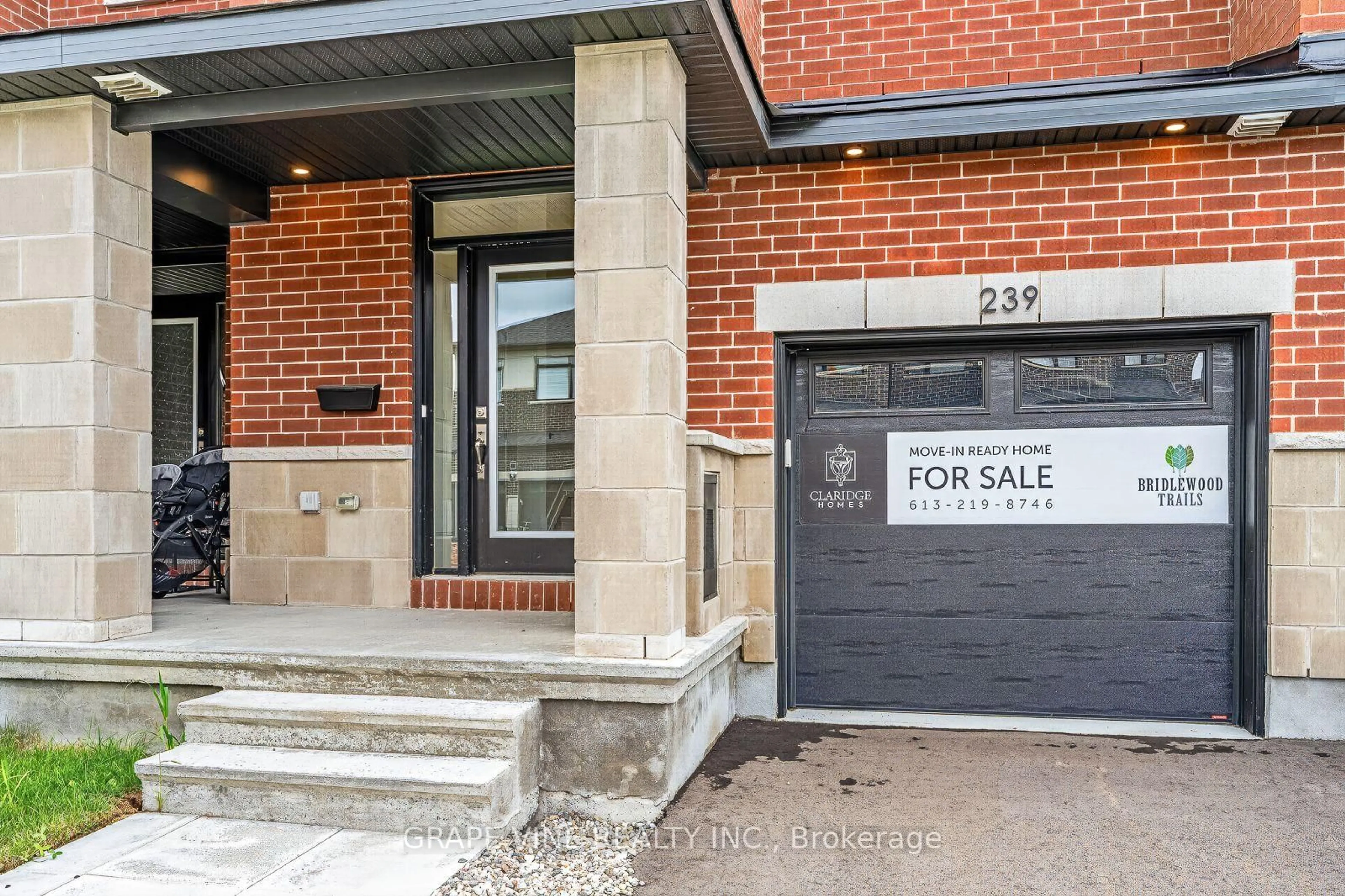 Home with brick exterior material, street for 239 Monticello Ave, Stittsville Ontario K2S 2R8