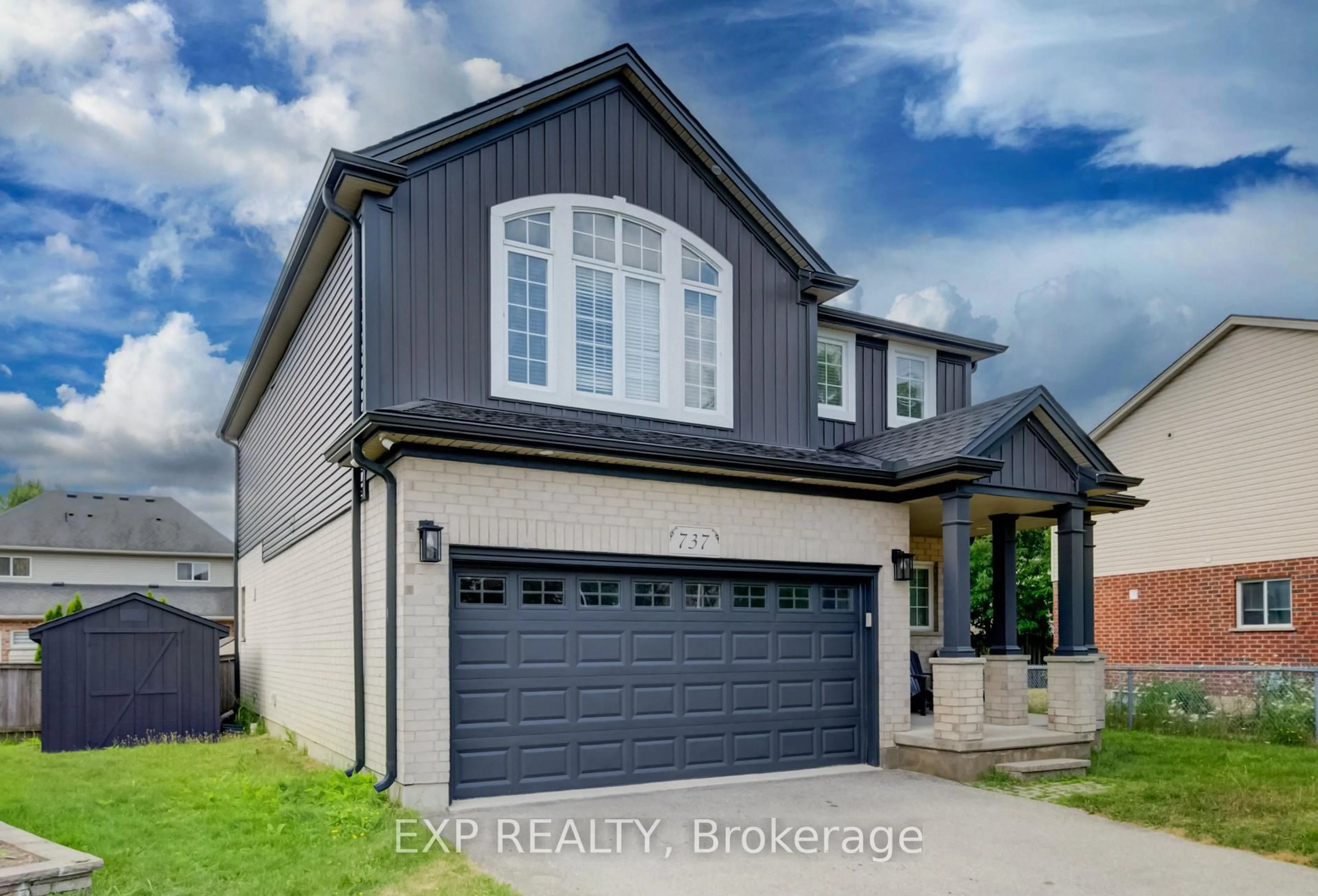 Home with brick exterior material, street for 737 North Leaksdale Circ, London South Ontario N6M 1M1