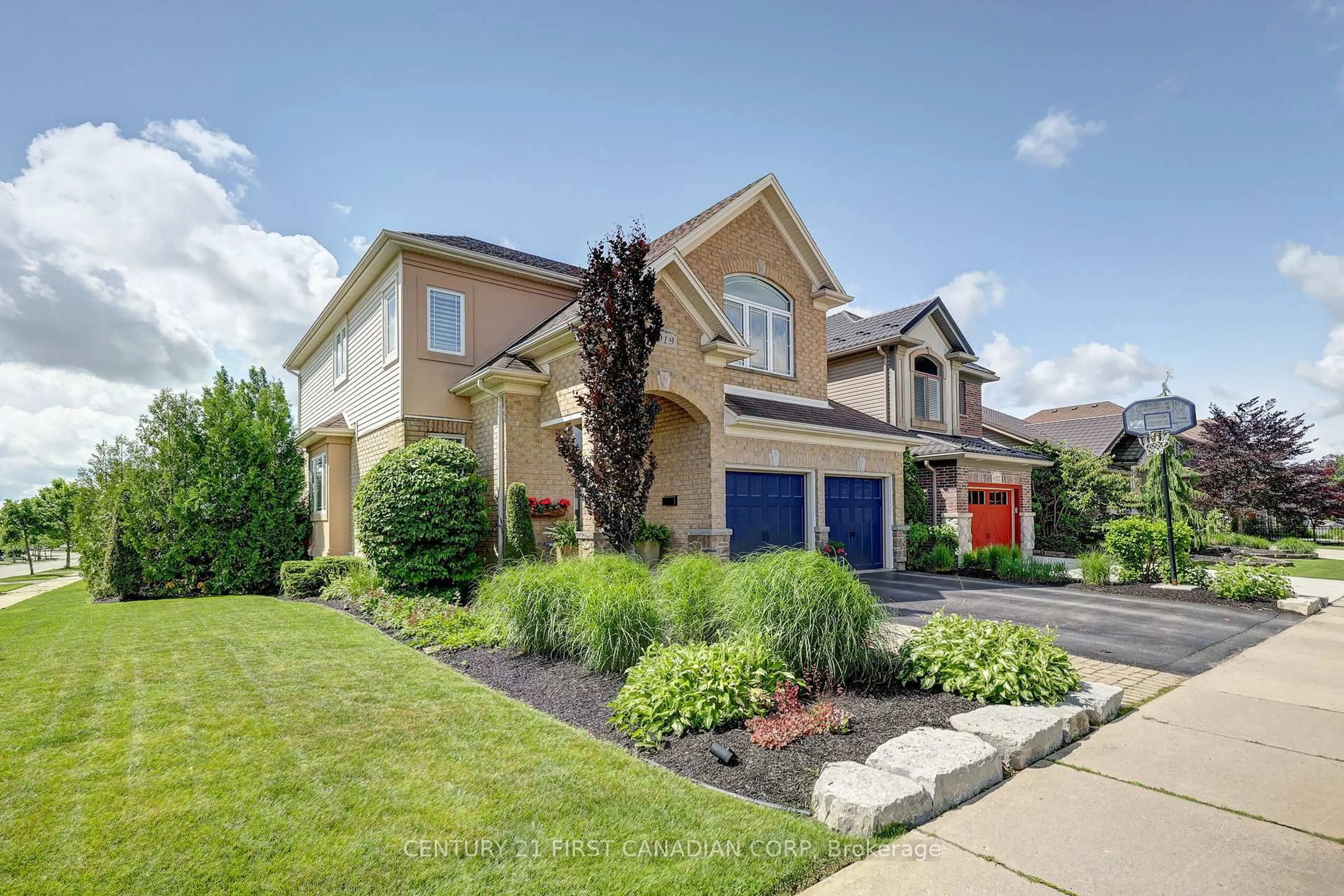 Home with brick exterior material, street for 6919 Raleigh Blvd, London South Ontario N6K 5B6