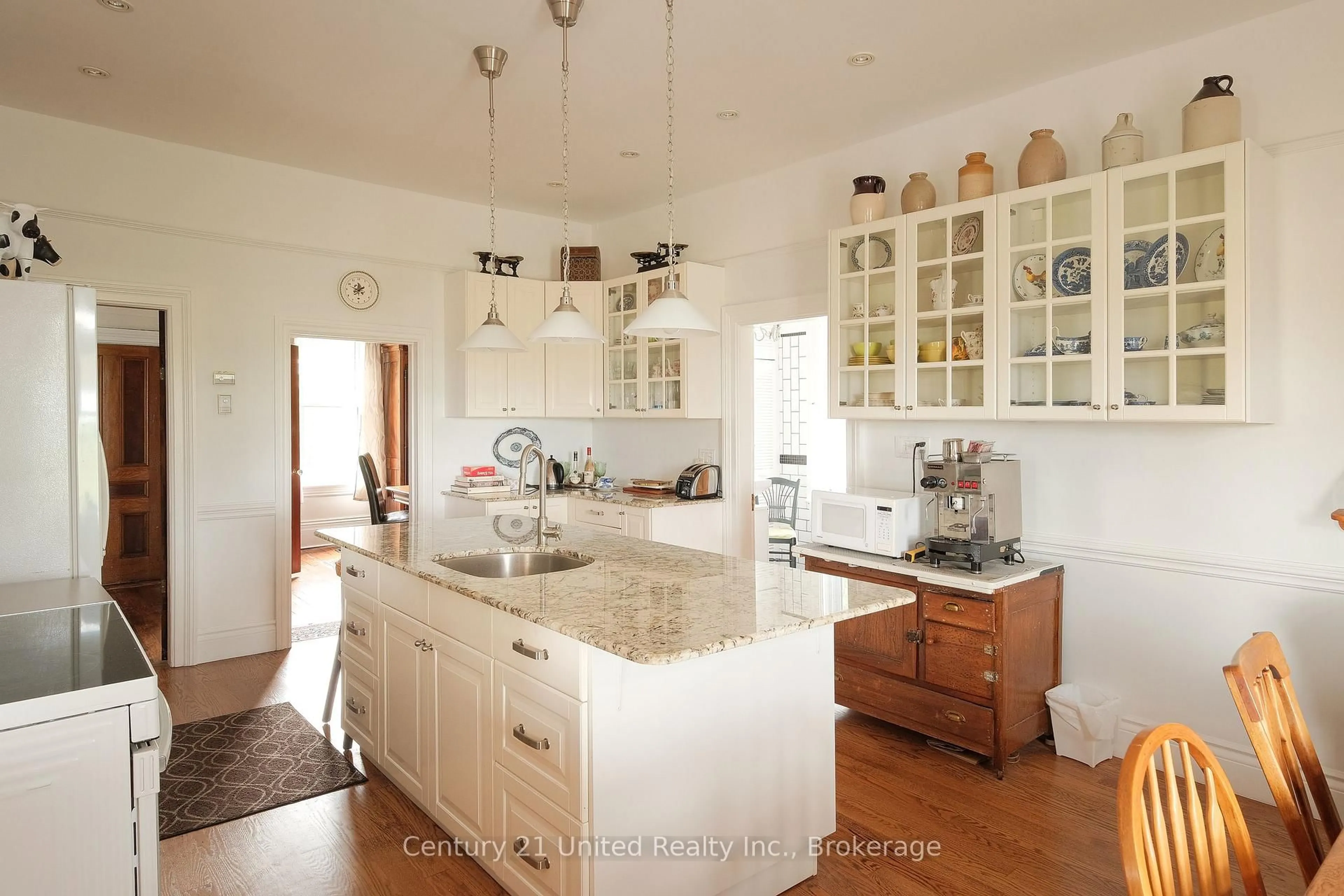 Open concept kitchen, ceramic/tile floor for 2261 Asphodel 6th Line, Asphodel-Norwood Ontario K0L 2V0