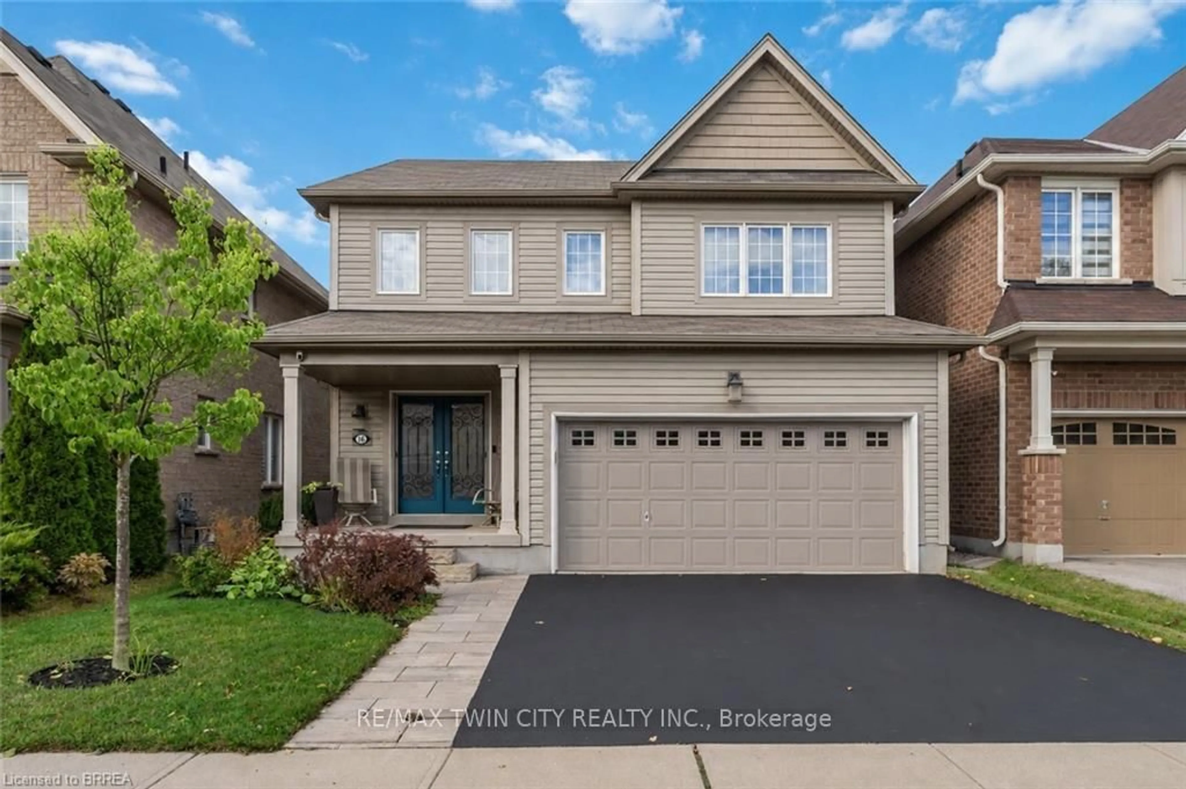 Home with brick exterior material, street for 16 Pollard St, Brantford Ontario N3T 0K1