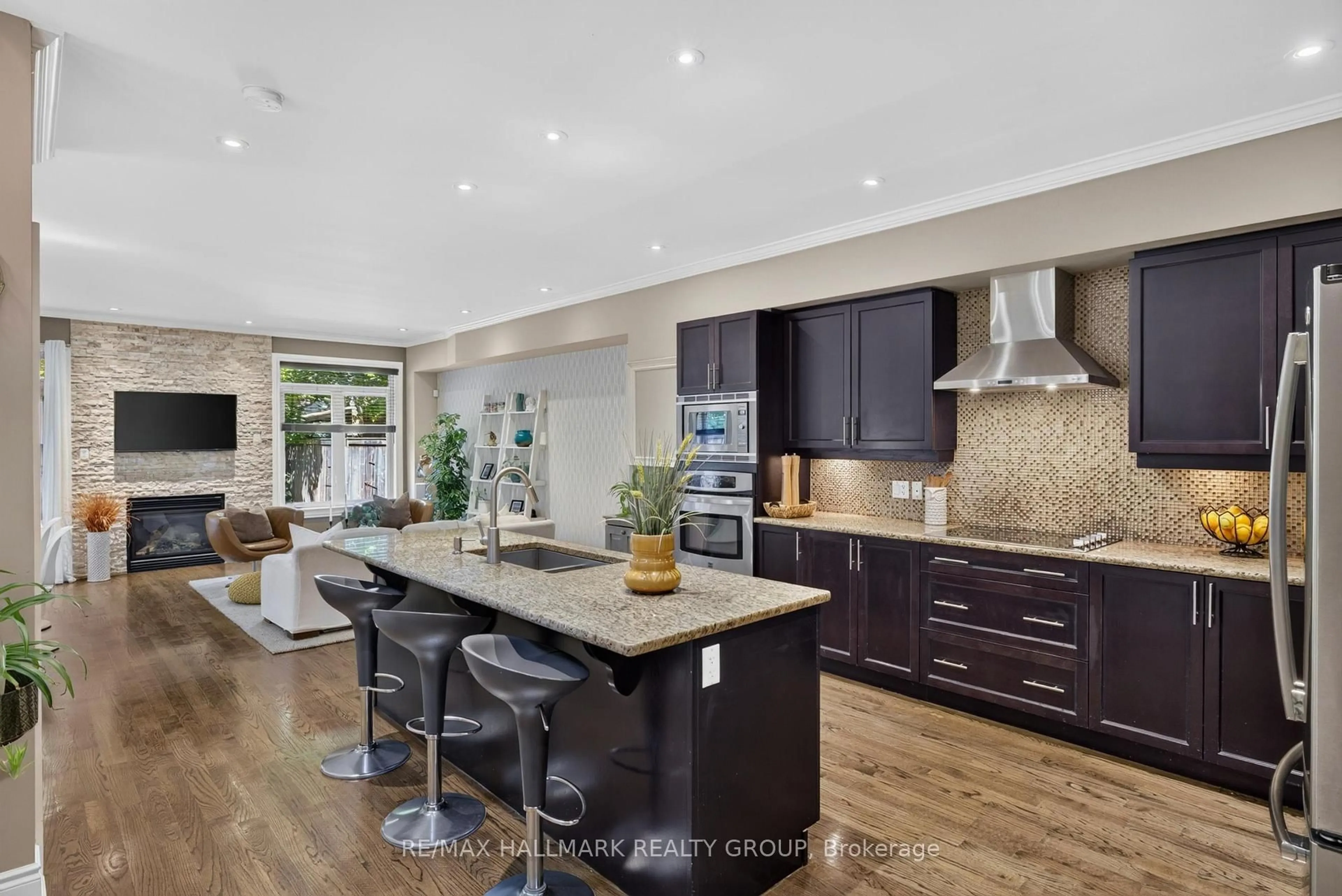 Contemporary kitchen, ceramic/tile floor for 856 Norton Ave, Ottawa Ontario K2B 5P6