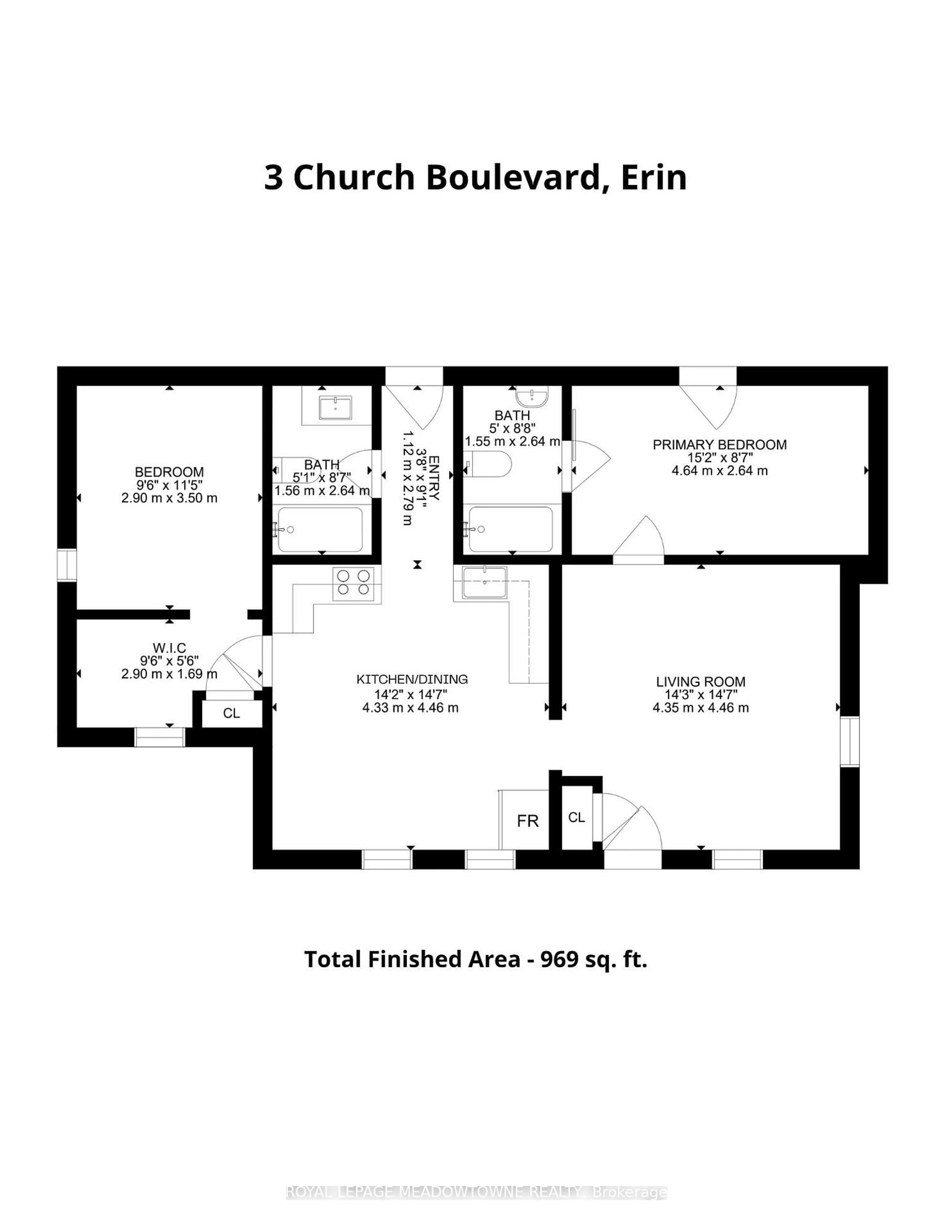 Floor plan for 3 Church Blvd, Erin Ontario N0B 1T0