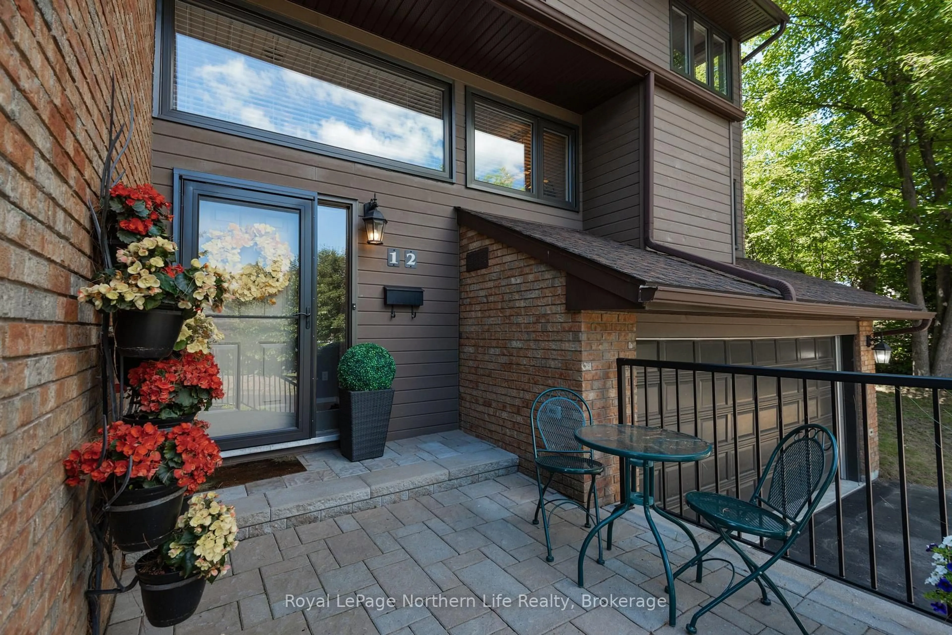 Patio, water/lake/river/ocean view for 555 Main St #12, Callander Ontario P0H 1H0