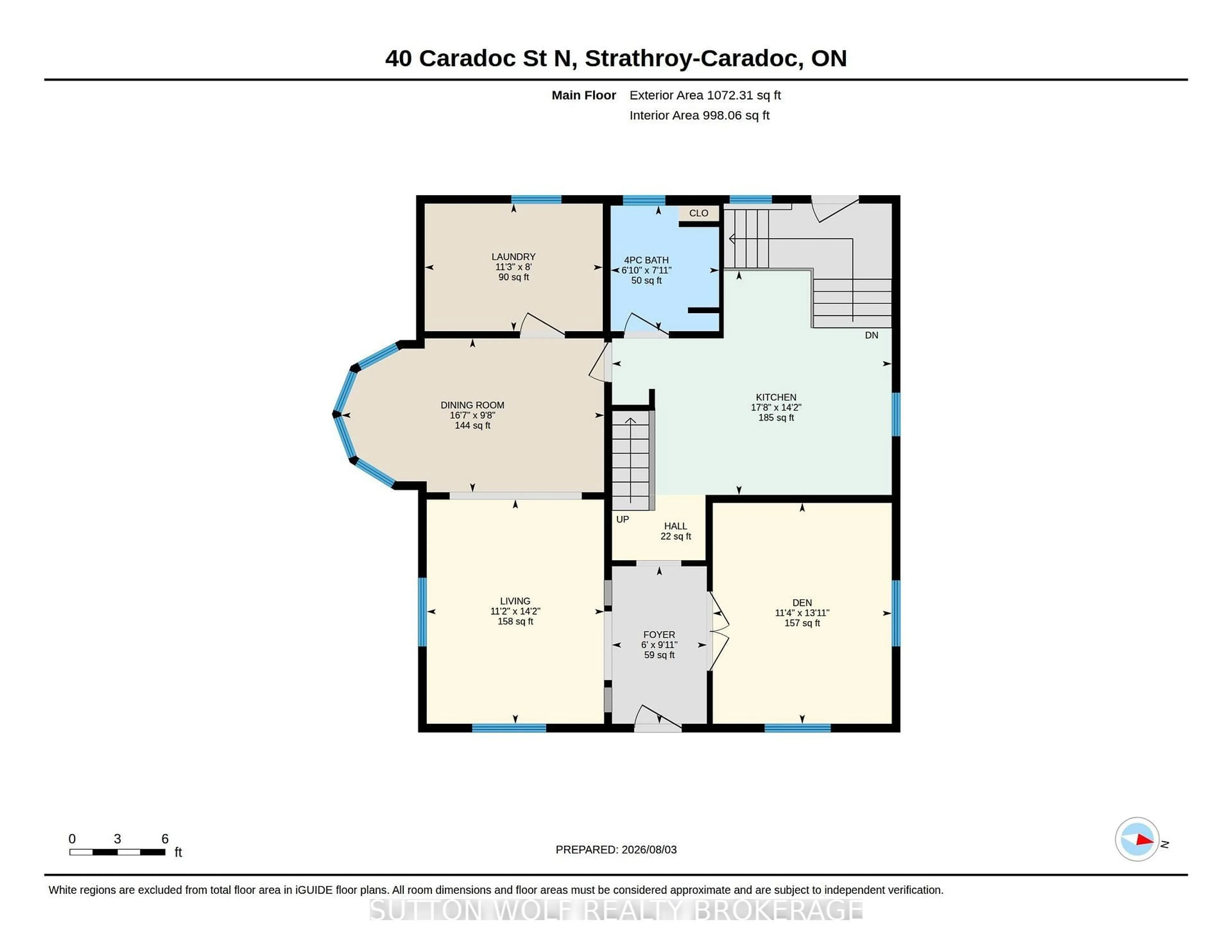 Floor plan for 40 Caradoc St, Strathroy-Caradoc Ontario N7G 2M6