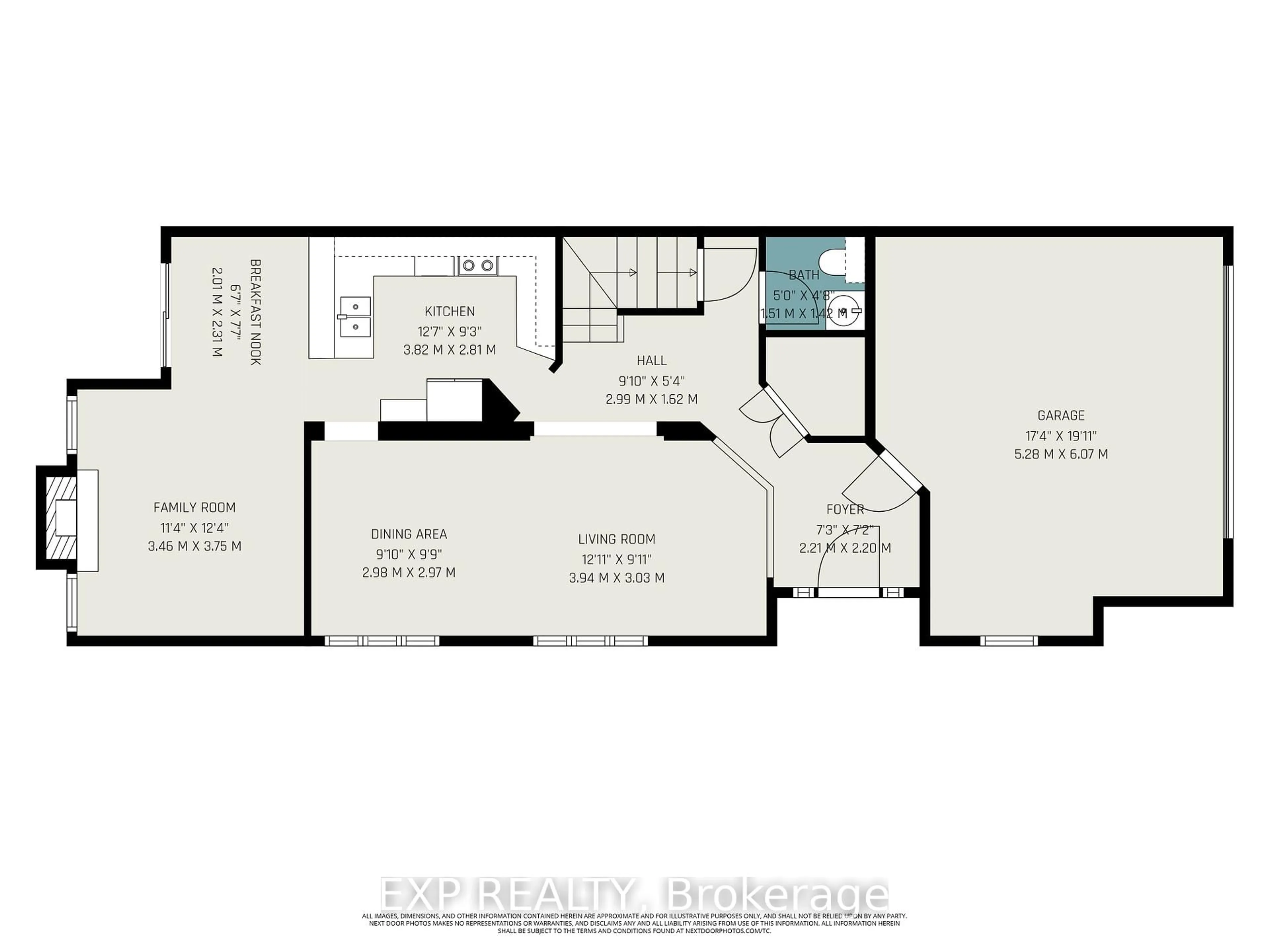 Floor plan for 2100 Melette Cres, Ottawa Ontario K4A 4X2
