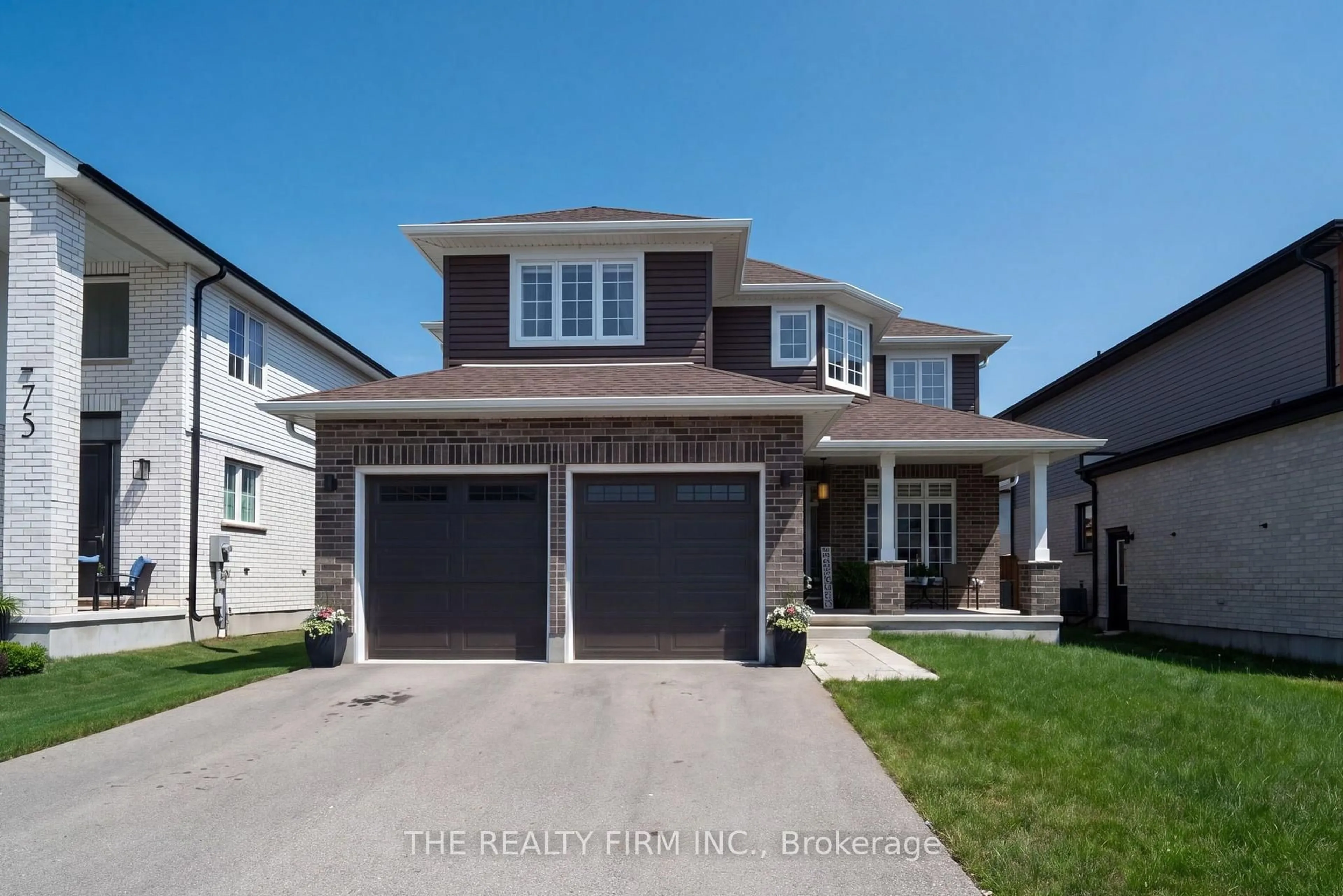 Home with vinyl exterior material, street for 77 Acorn Tr, St. Thomas Ontario N5R 0L8