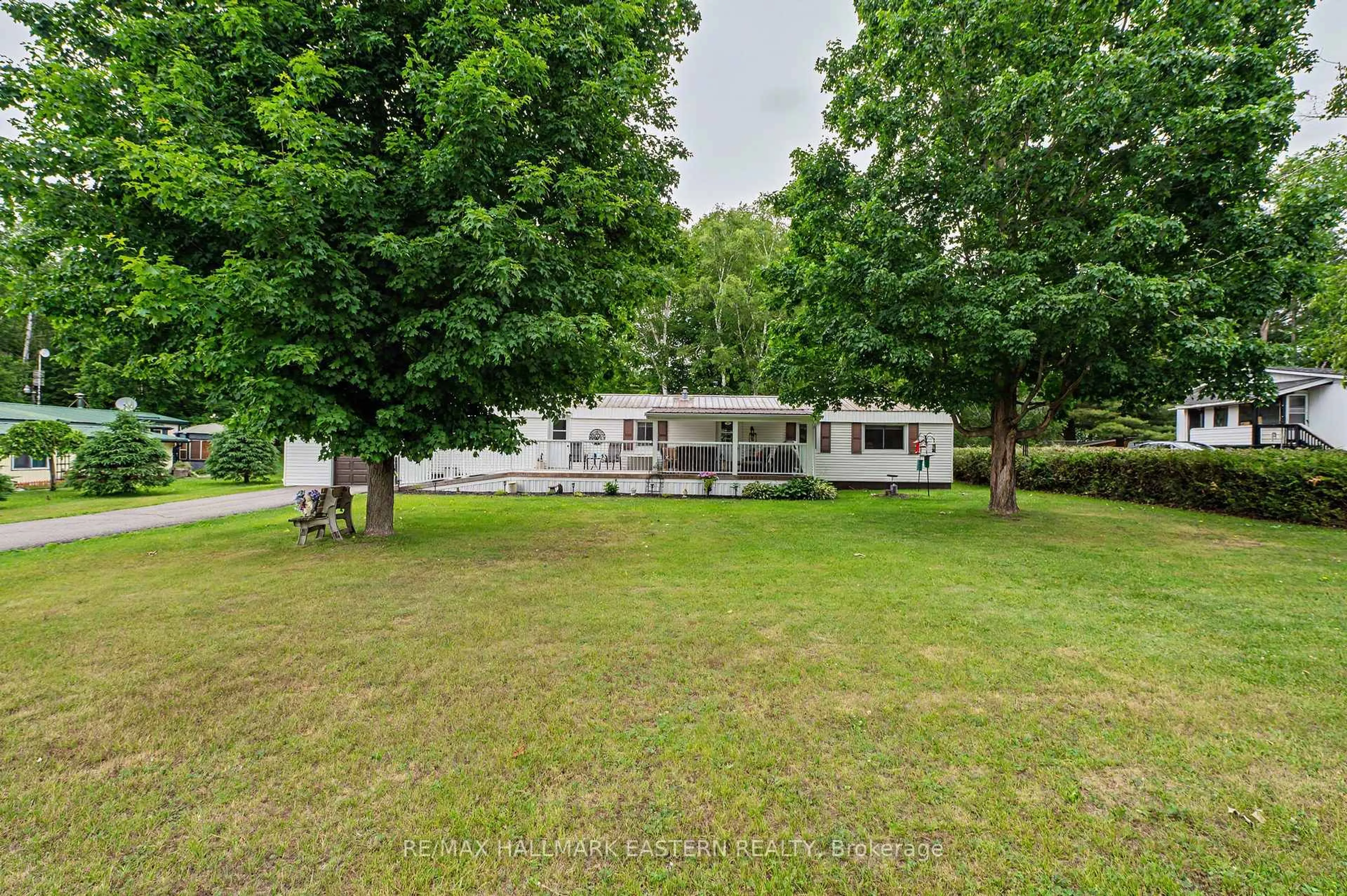 A pic from outside/outdoor area/front of a property/back of a property/a pic from drone, water/lake/river/ocean view for 95 Sama Park Rd, Havelock-Belmont-Methuen Ontario K0L 1Z0
