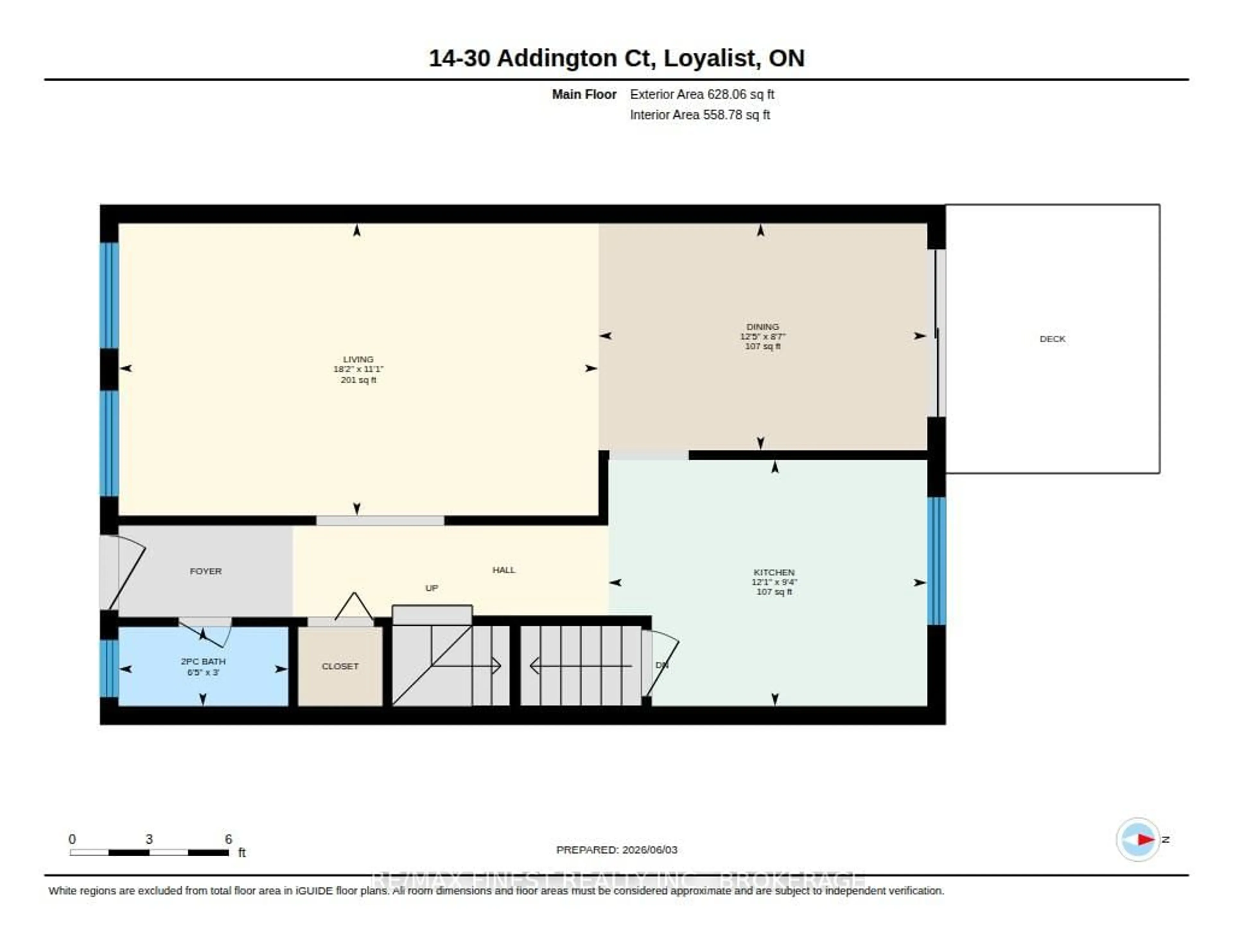 Floor plan for 30 Addington St #14, Loyalist Ontario K7N 1C5