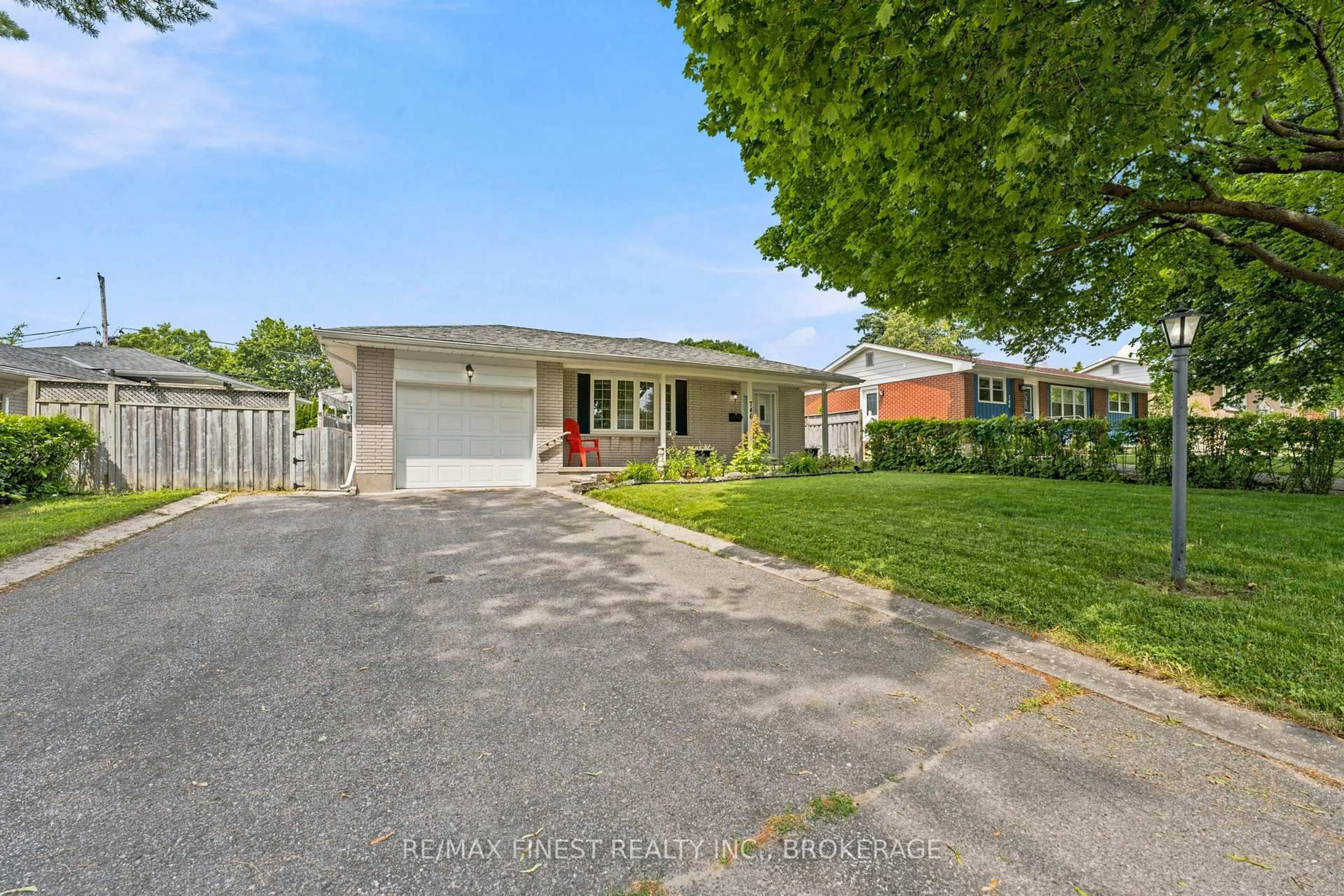 A pic from outside/outdoor area/front of a property/back of a property/a pic from drone, street for 746 Laidlaw Cres, Kingston Ontario K7M 5M5