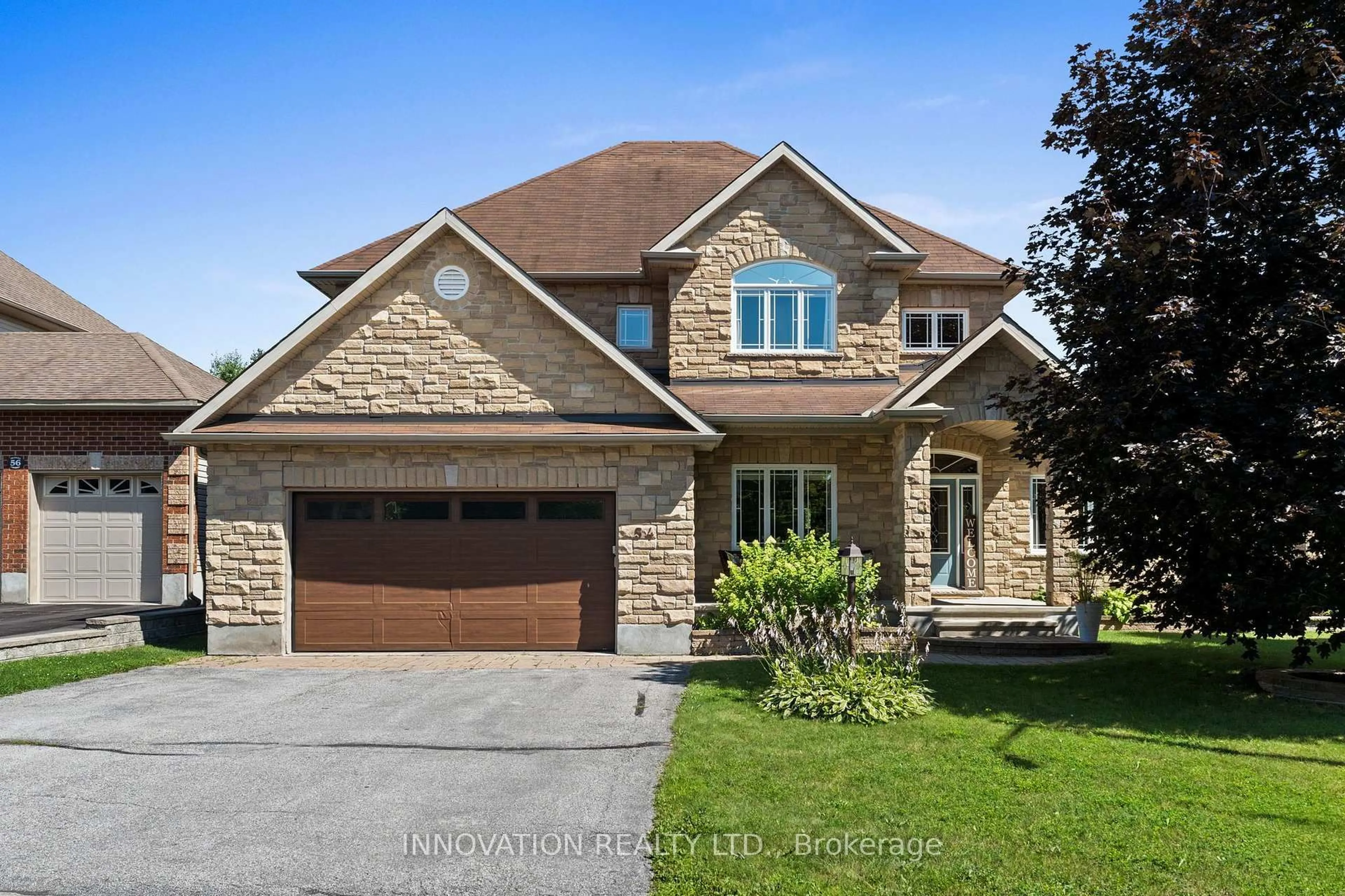 Home with brick exterior material, street for 54 Frances Colbert Ave, Carp Ontario K0A 1L0