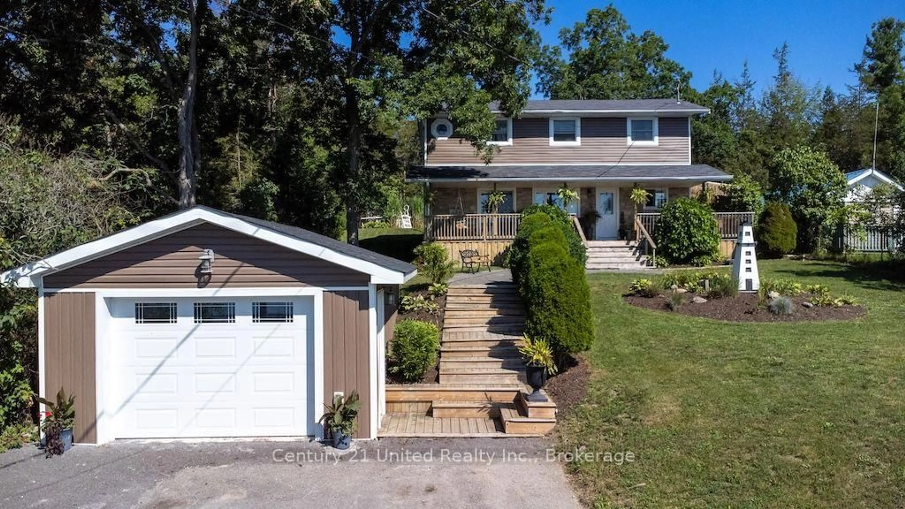 Home with vinyl exterior material, street for 6362 County 50 Rd, Trent Hills Ontario K0L 1L0