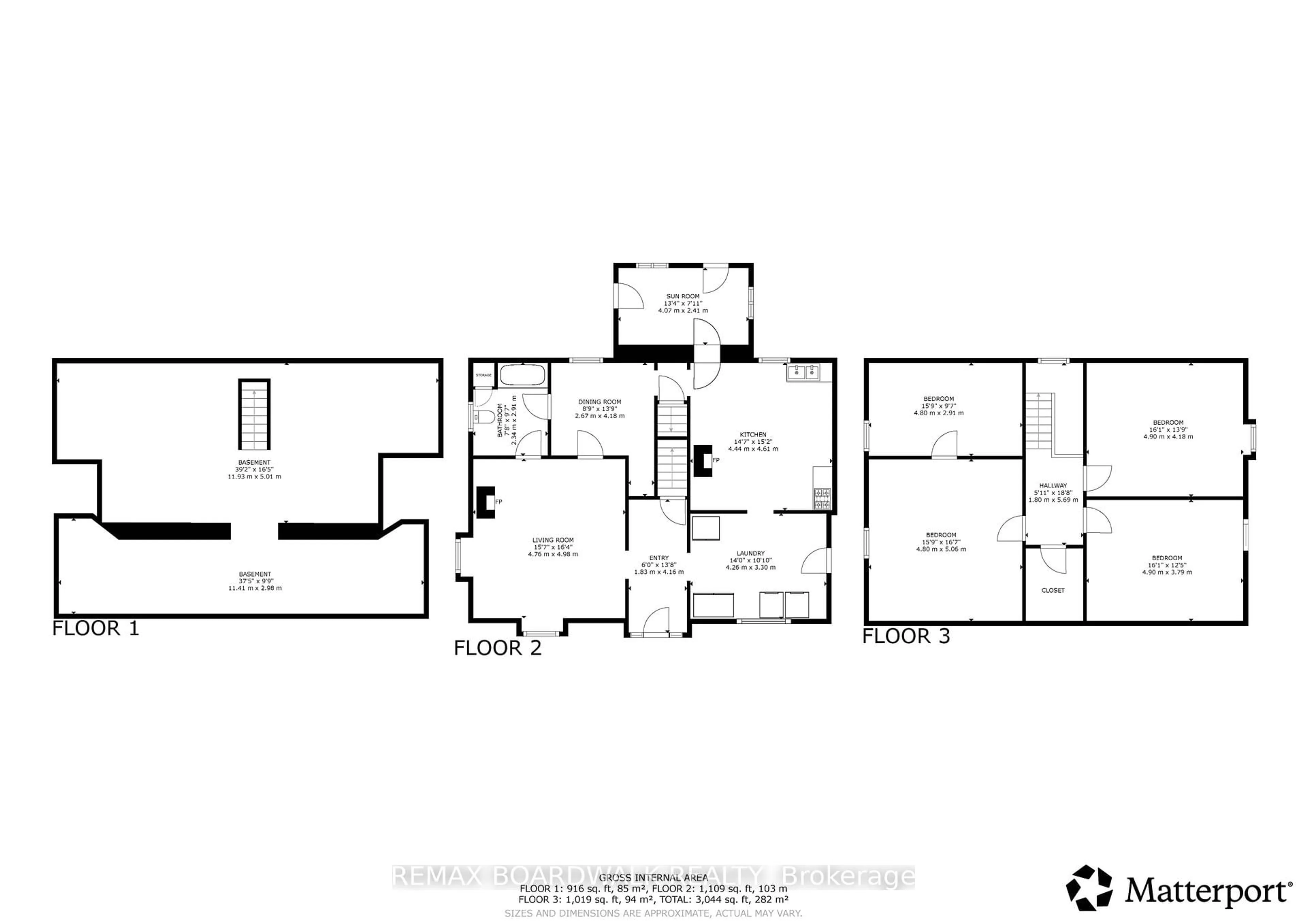 Floor plan for 585 Fallbrook Rd, Balderson Ontario K0G 1A0