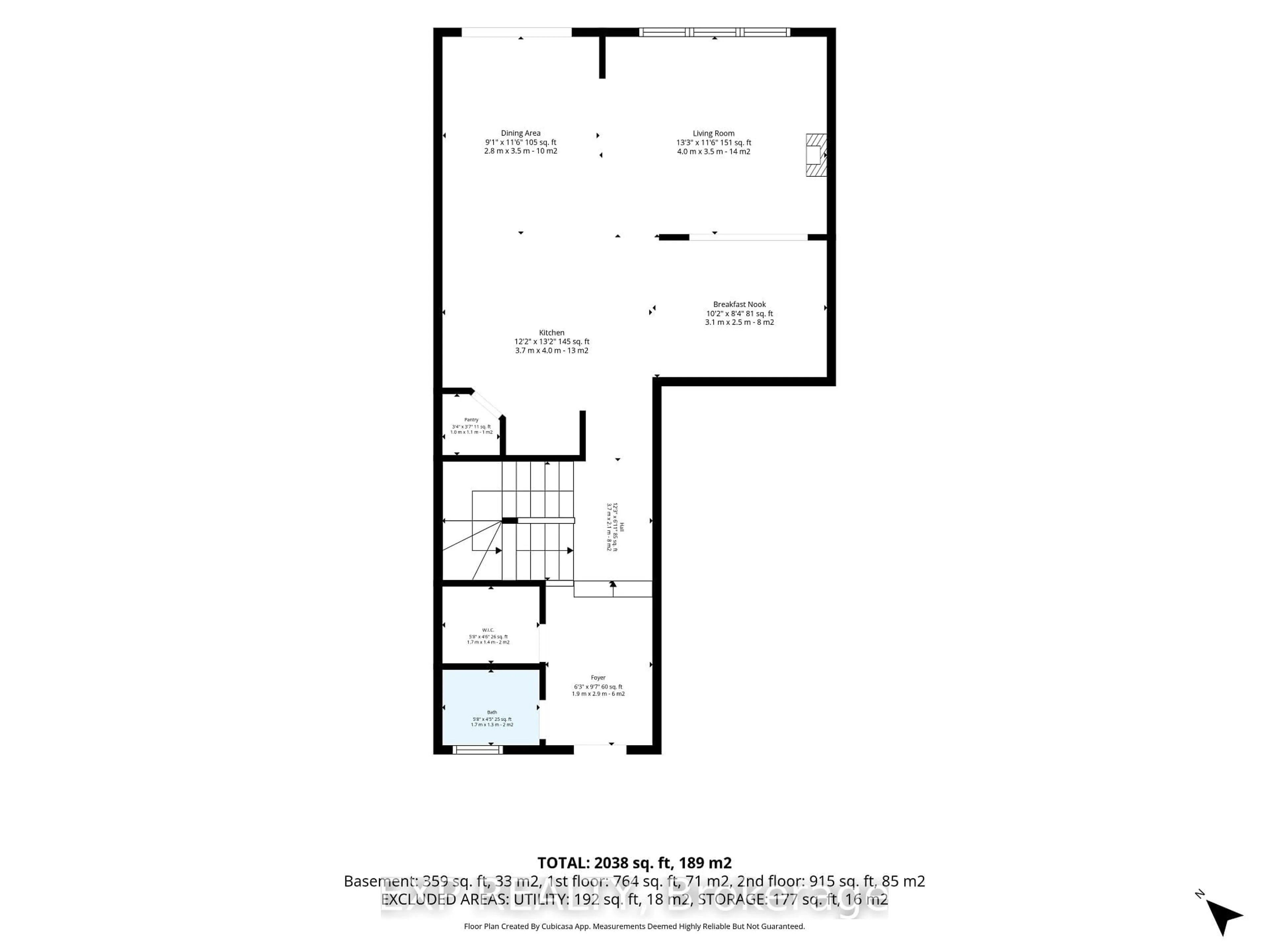 Floor plan for 17 Allan Moore Pl, Stittsville Ontario K2S 2A9