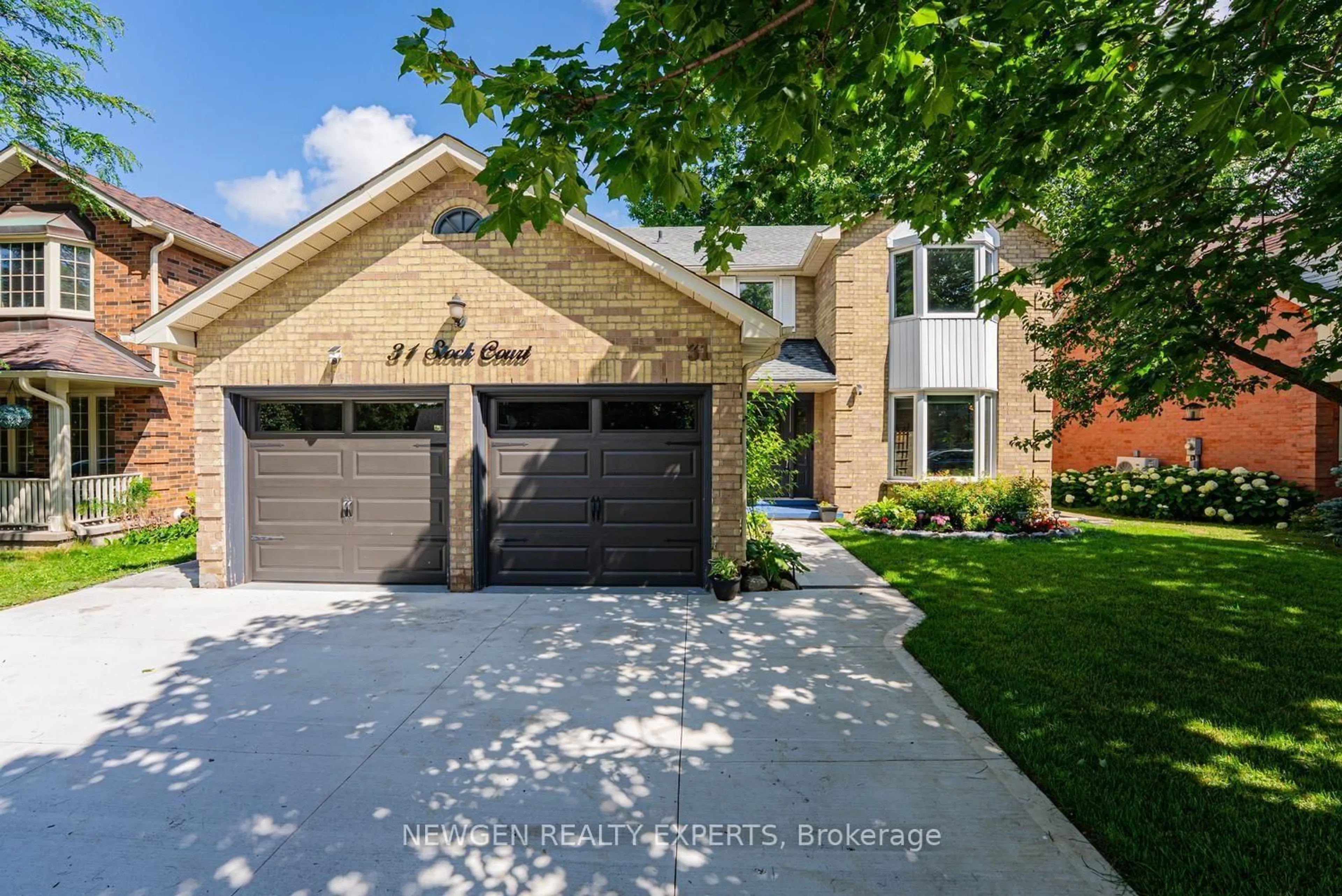 Home with brick exterior material, street for 31 Stock Crt, Cambridge Ontario N3C 3R4