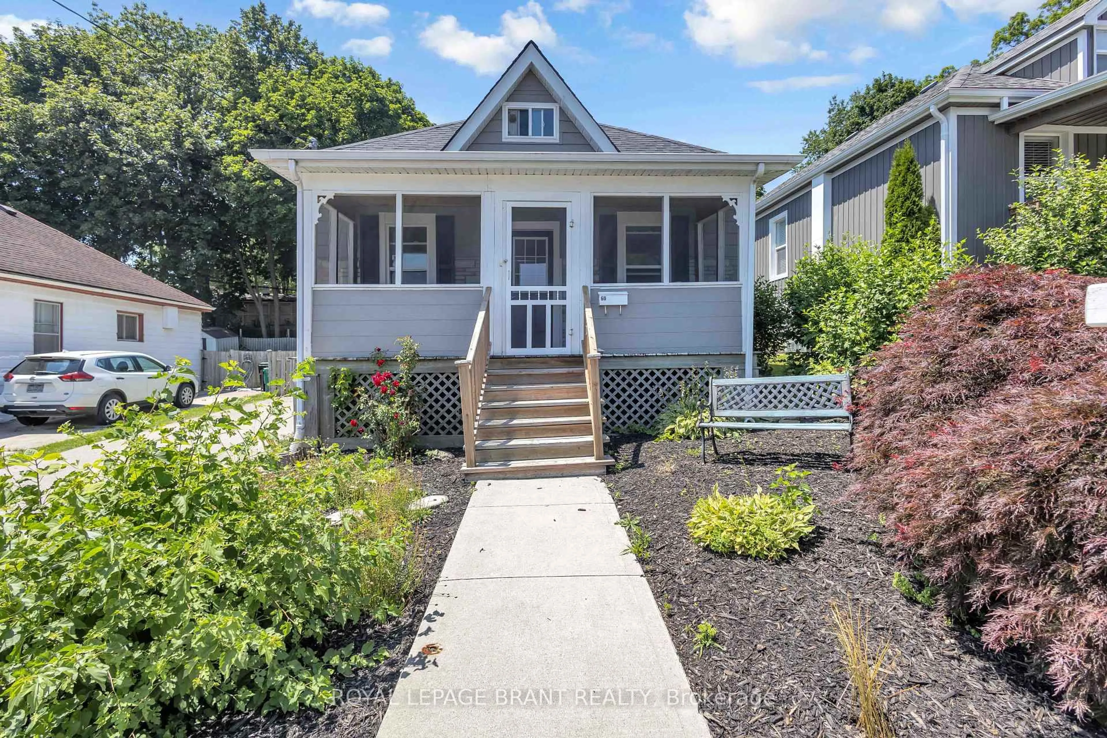 Home with vinyl exterior material, street for 60 Berkley Rd, Cambridge Ontario N1S 3G6