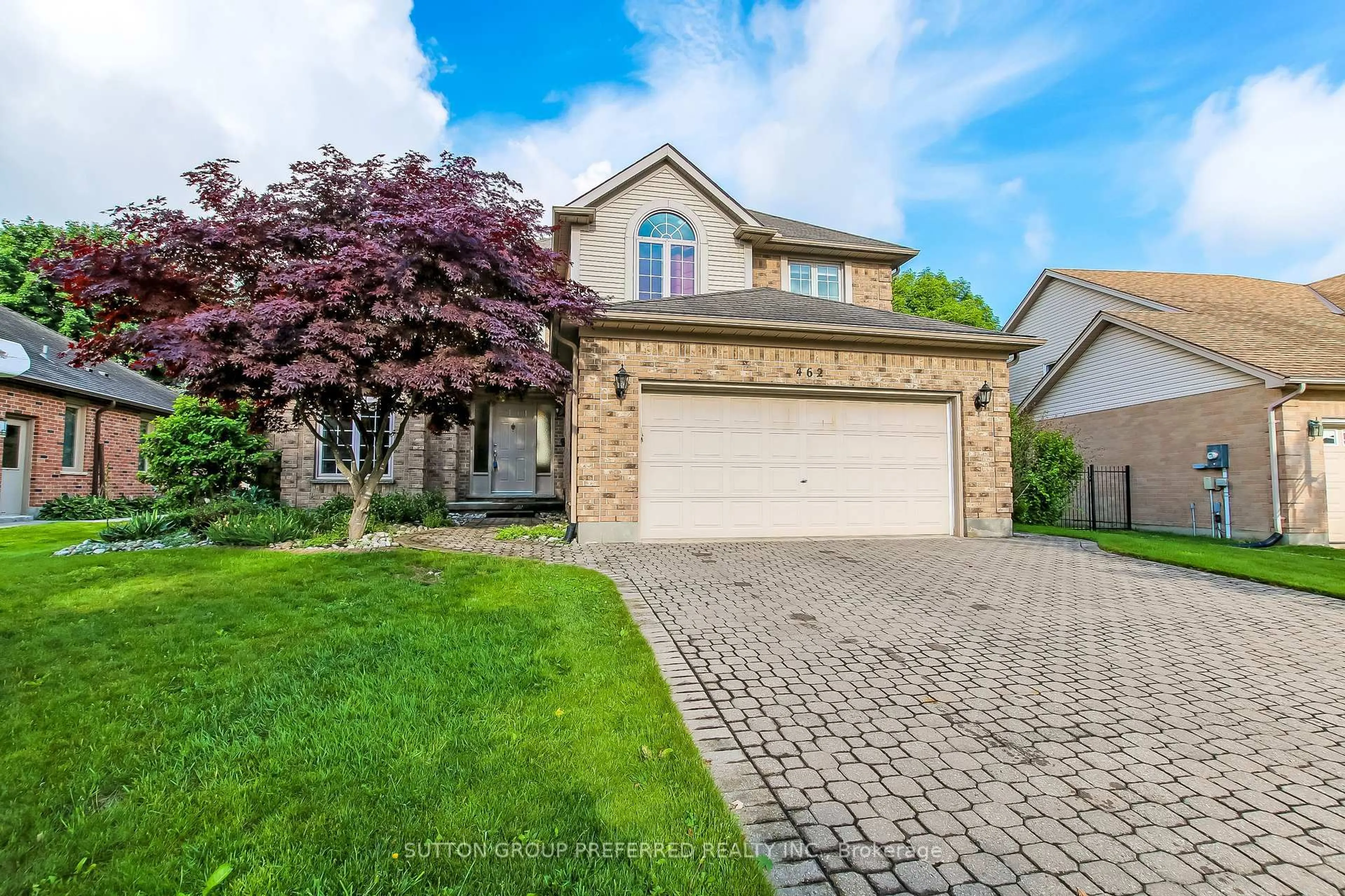 Home with brick exterior material, street for 462 Ambleside Dr, London North Ontario N6G 4W9