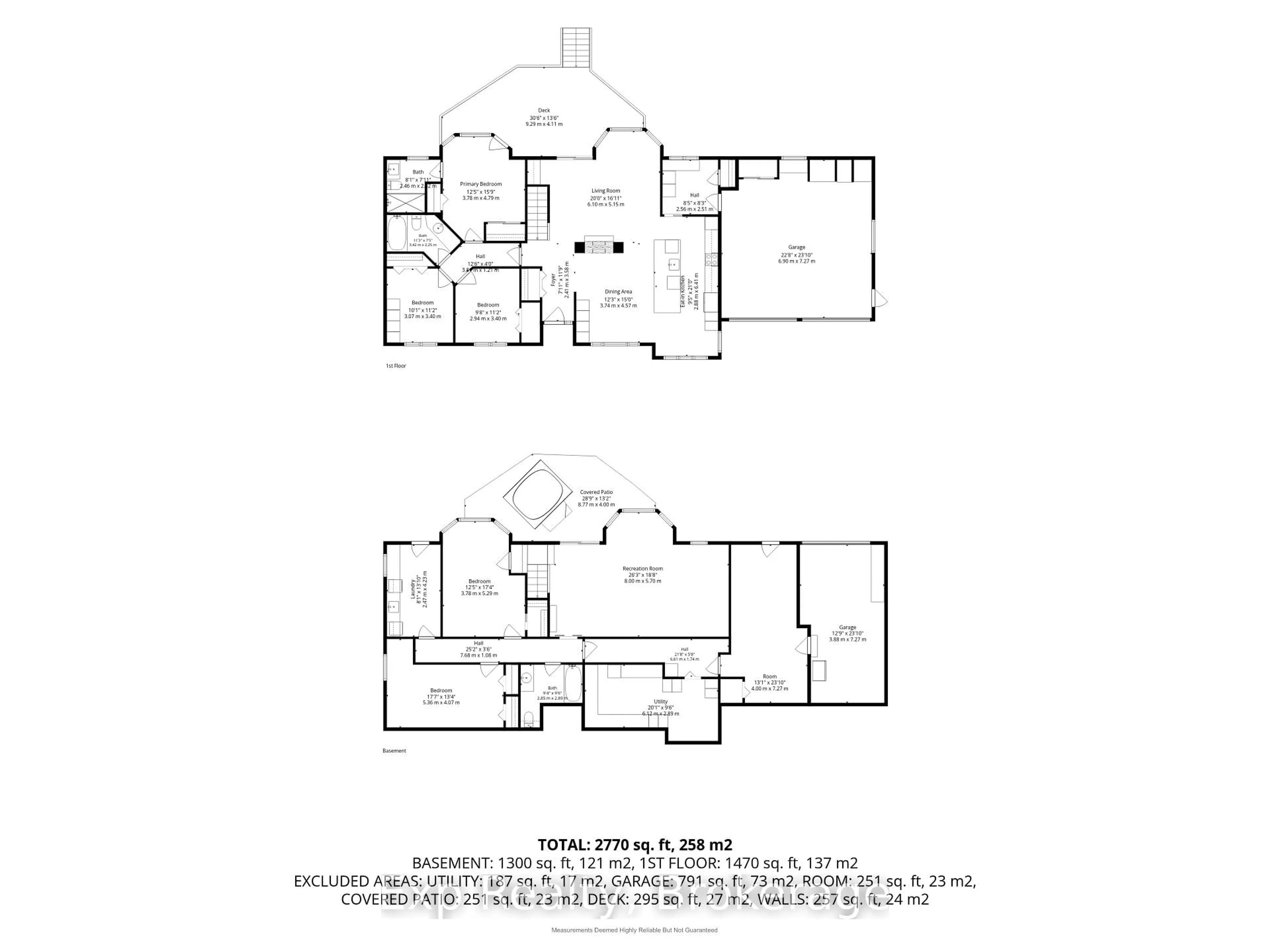 Floor plan for 1226 Little Creek Rd, Napanee Ontario K7R 3K6