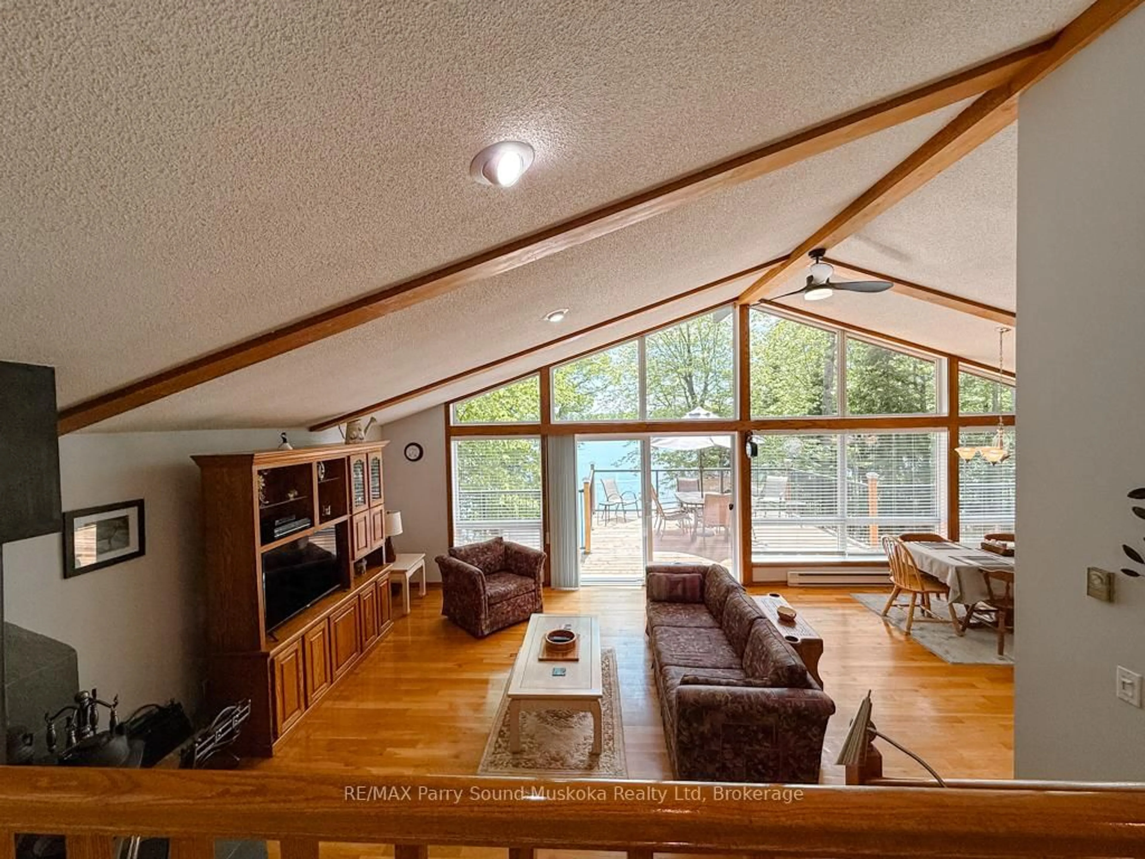 Living room with furniture, unknown for 17 Lizzie's Lane, McKellar Ontario P2A 0B4