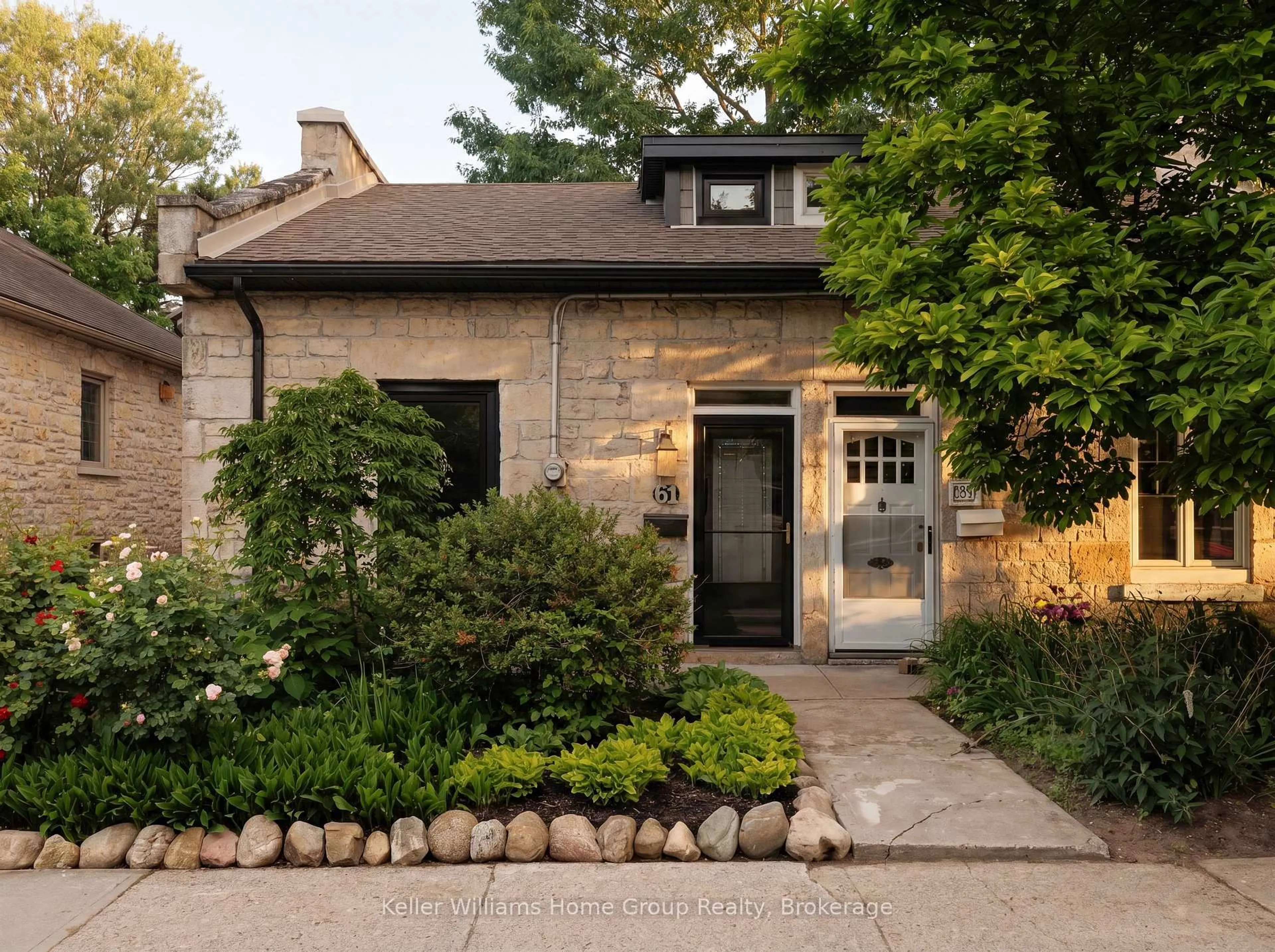 Home with brick exterior material, street for 61 Essex St, Guelph Ontario N1H 3K9