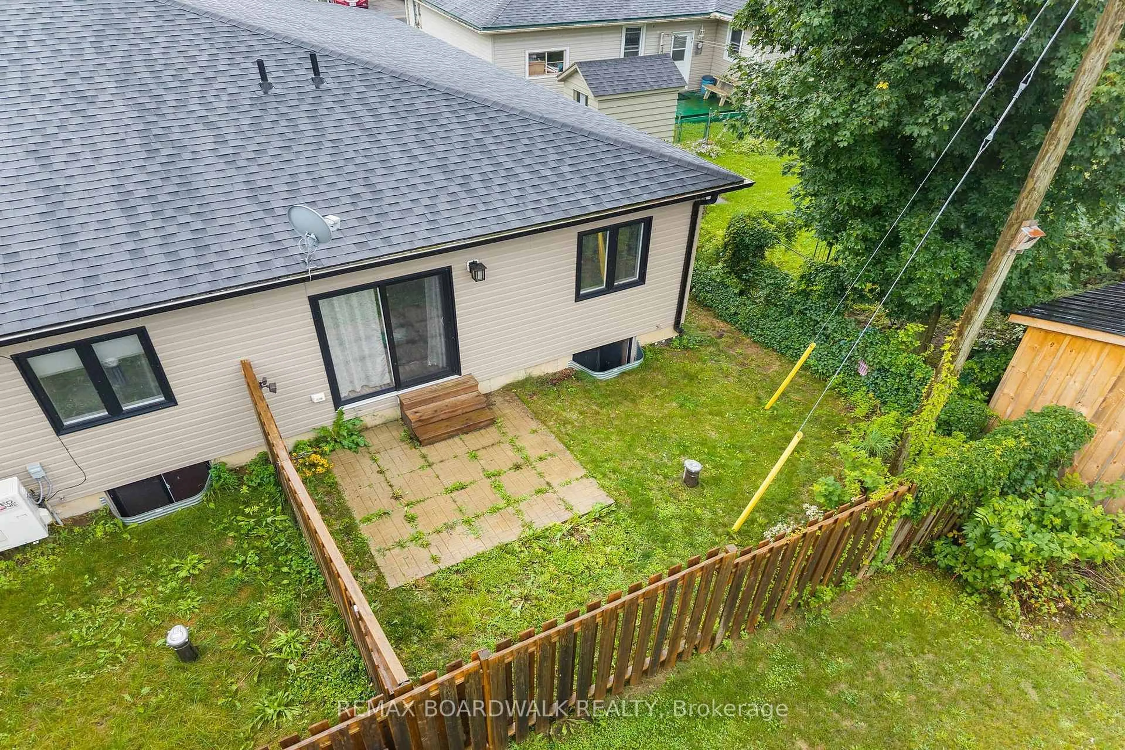 A pic from outside/outdoor area/front of a property/back of a property/a pic from drone, unknown for 32 David St #A, Edwardsburgh/Cardinal Ontario K0E 1X0