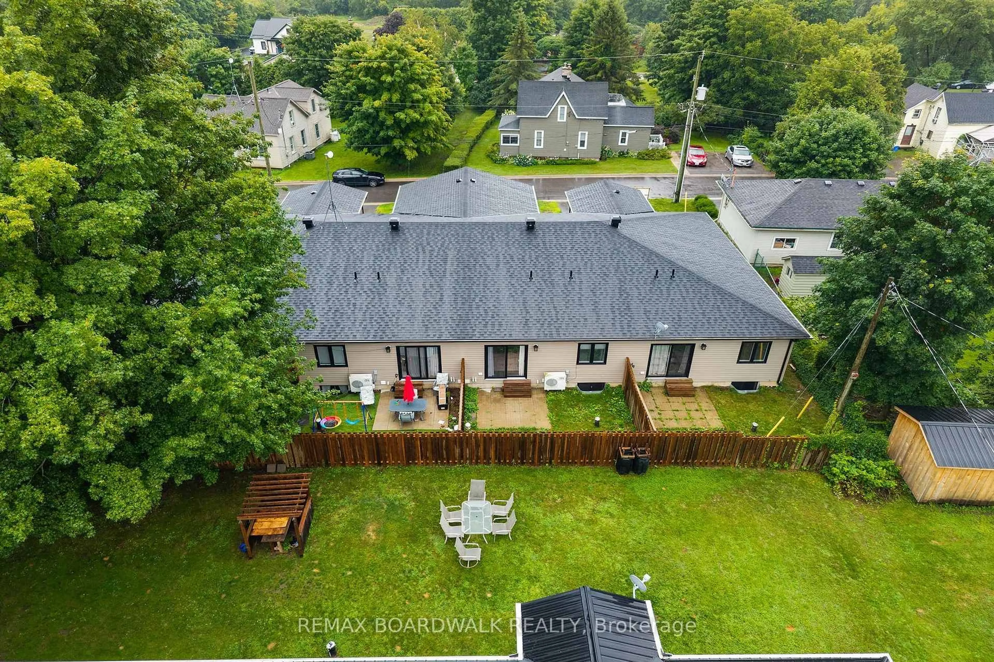 A pic from outside/outdoor area/front of a property/back of a property/a pic from drone, unknown for 32 David St #A, Edwardsburgh/Cardinal Ontario K0E 1X0