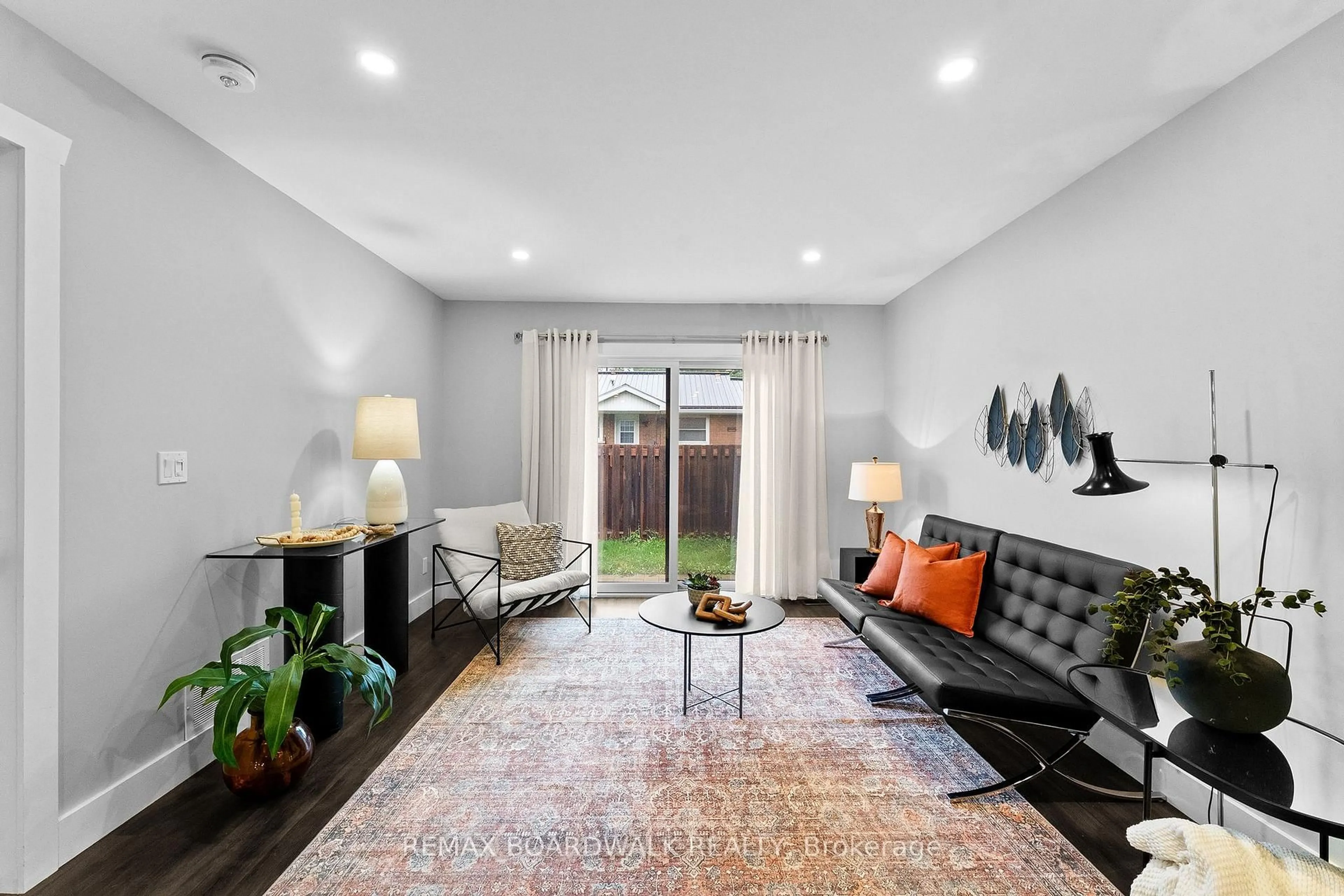 Living room with furniture, unknown for 32 David St #B, Edwardsburgh/Cardinal Ontario K0E 1X0