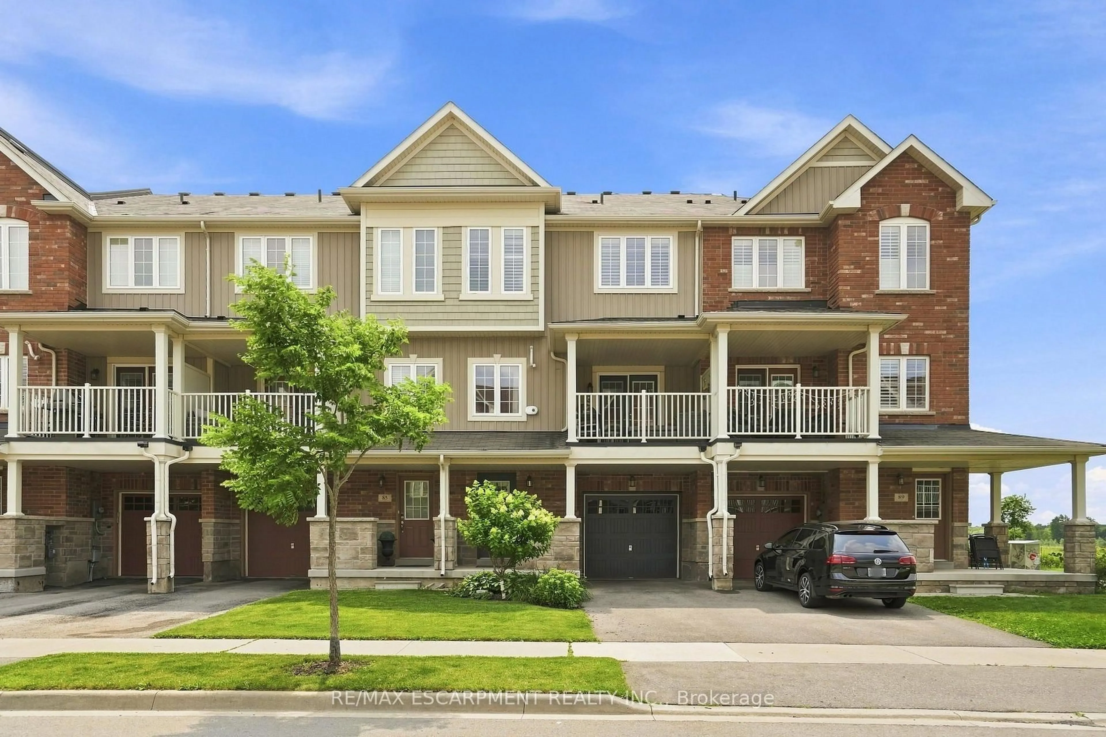 Home with brick exterior material, street for 87 HUGILL Way, Hamilton Ontario L8B 0A3