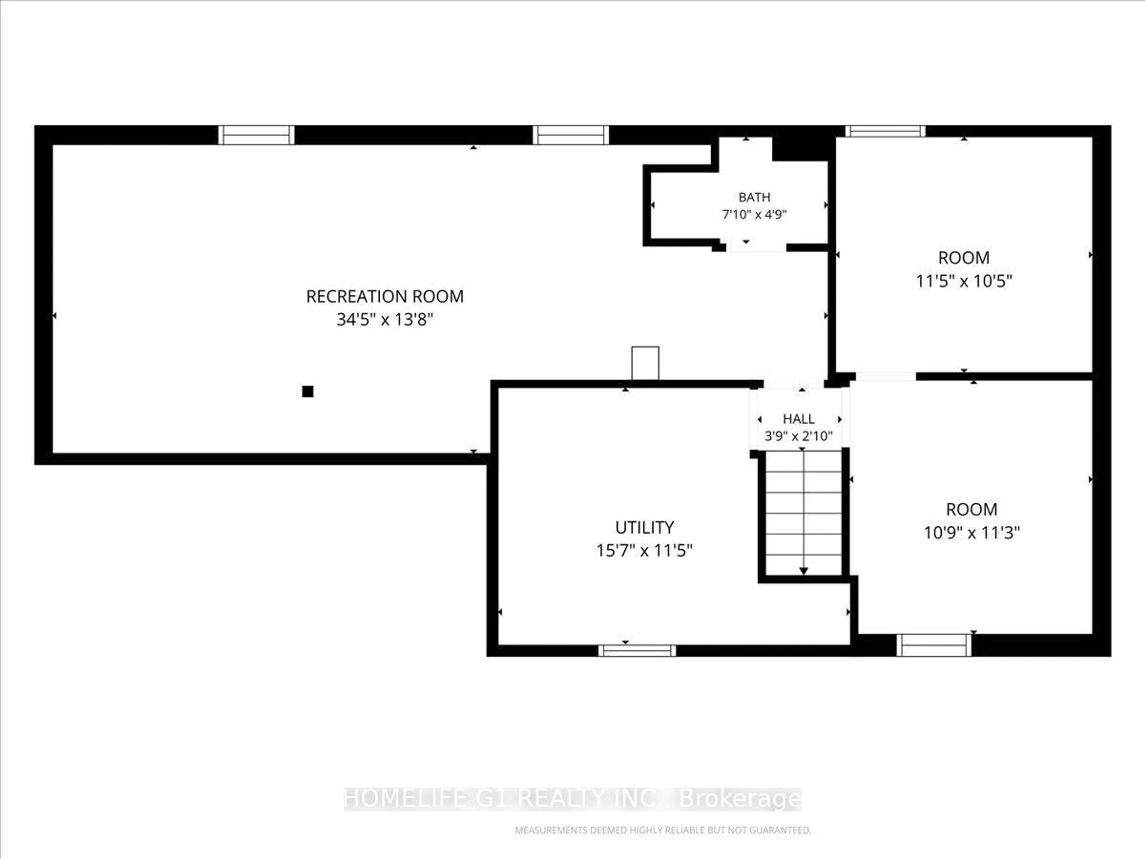 Floor plan for 19 Milton Ave, Cambridge Ontario N3C 2Y3