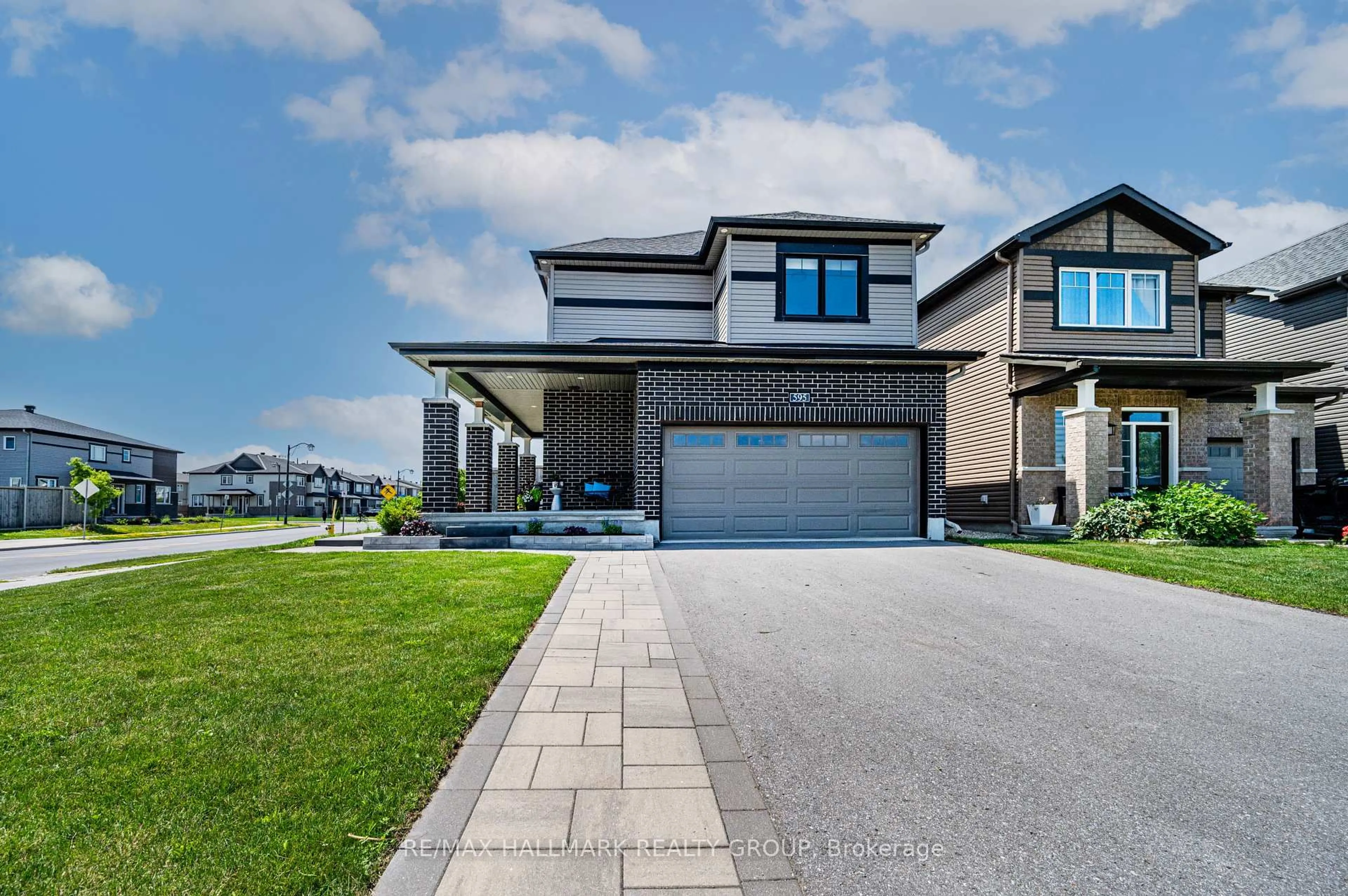 Home with brick exterior material, street for 595 Decoeur Dr, Ottawa Ontario K4A 1G9