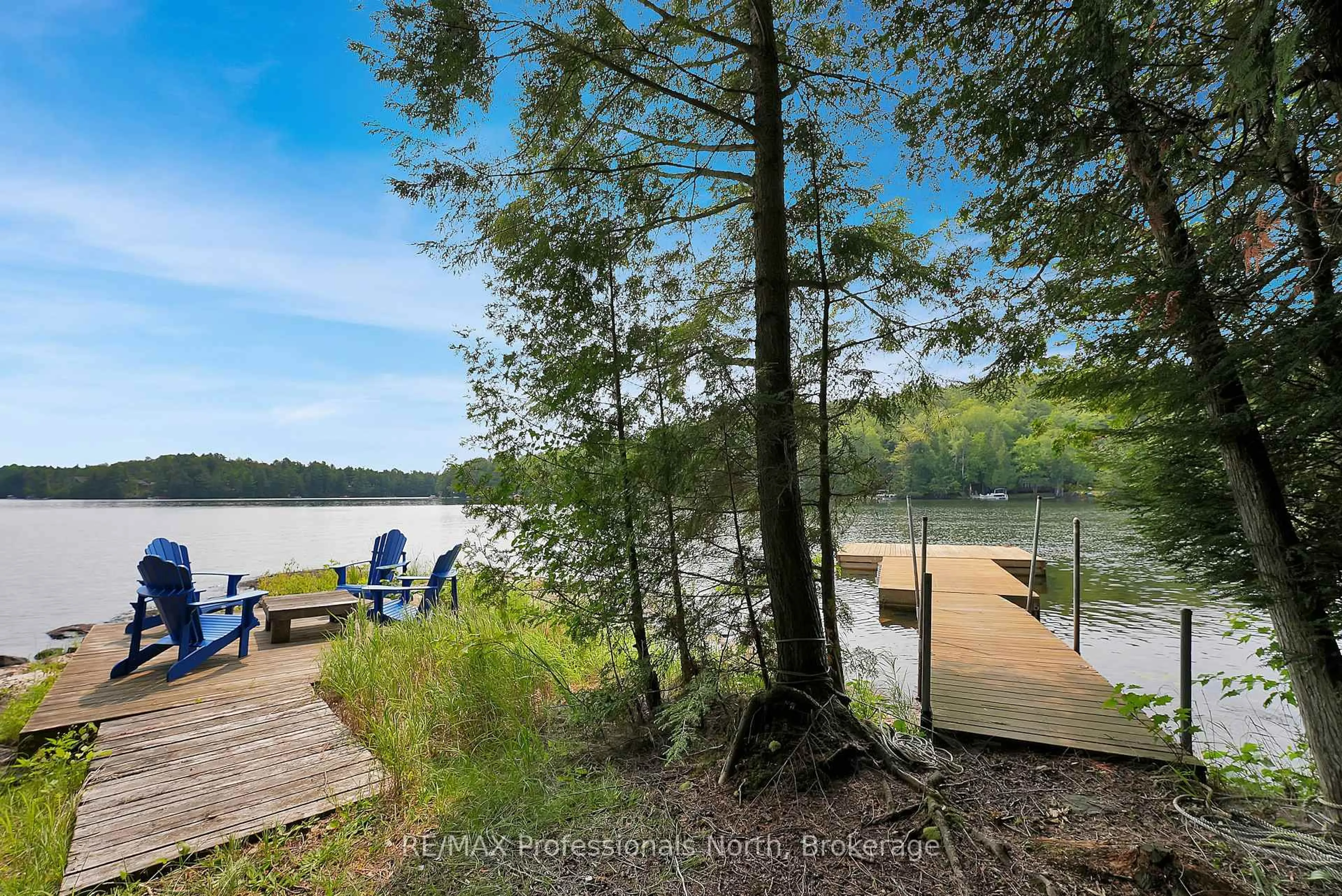 Patio, water/lake/river/ocean view for 1072 Junco Lane, Dysart et al Ontario K0L 1X0