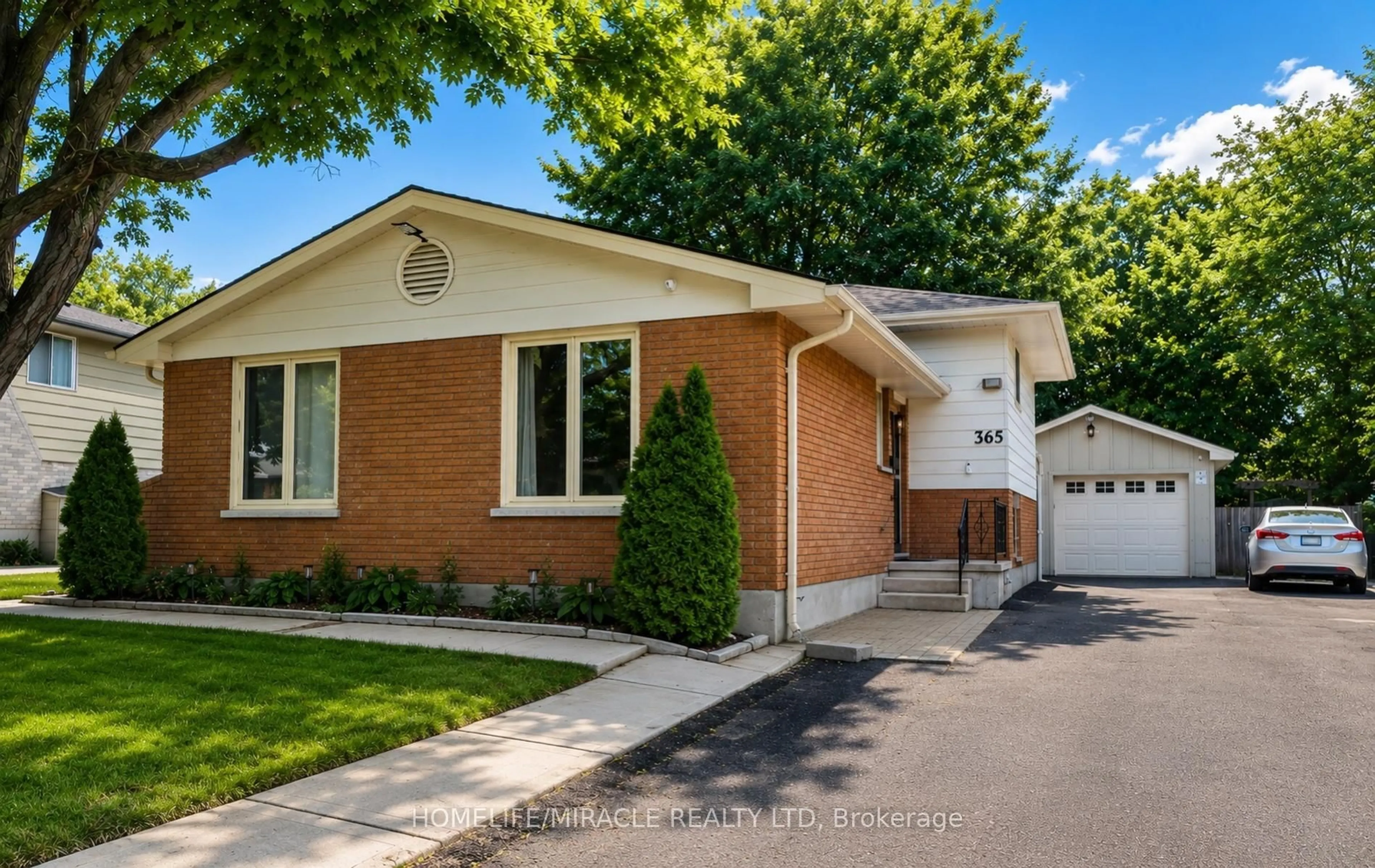 Home with brick exterior material, street for 365 Blue Forest Dr, London North Ontario N6G 3K1
