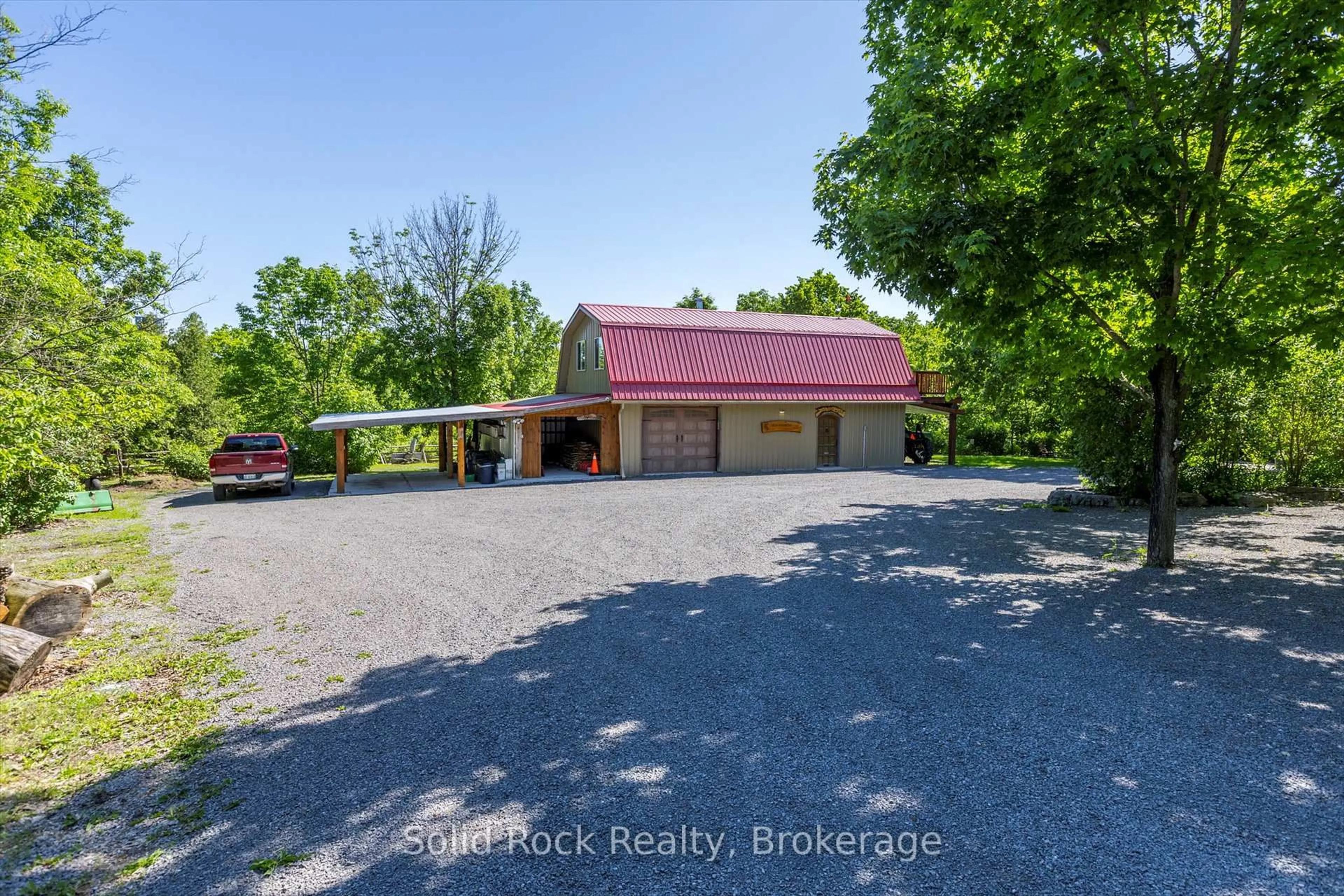 A pic from outside/outdoor area/front of a property/back of a property/a pic from drone, unknown for 148 Glen Ridge Rd, Limoges Ontario K0K 2M0