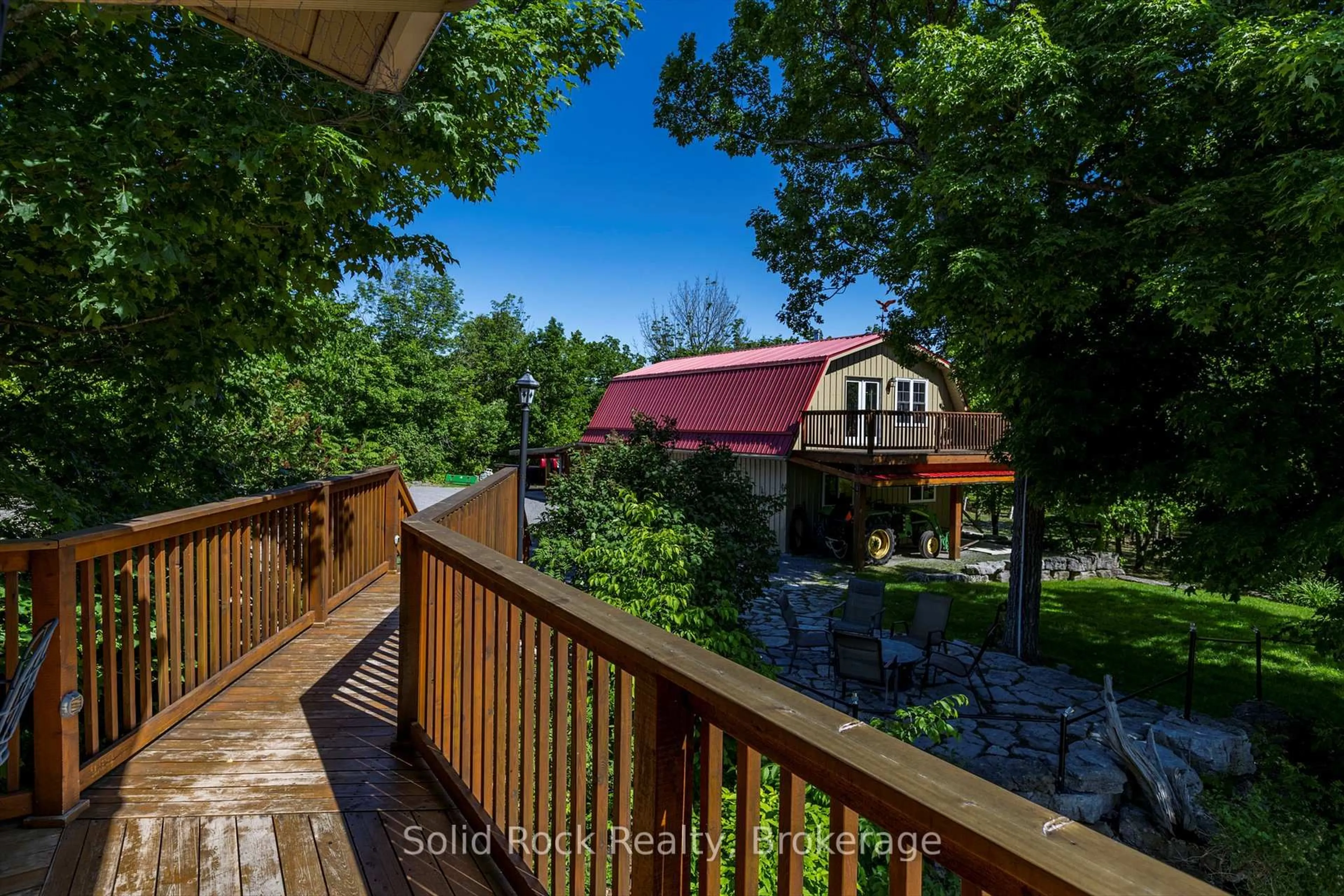 A pic from outside/outdoor area/front of a property/back of a property/a pic from drone, water/lake/river/ocean view for 148 Glen Ridge Rd, Limoges Ontario K0K 2M0