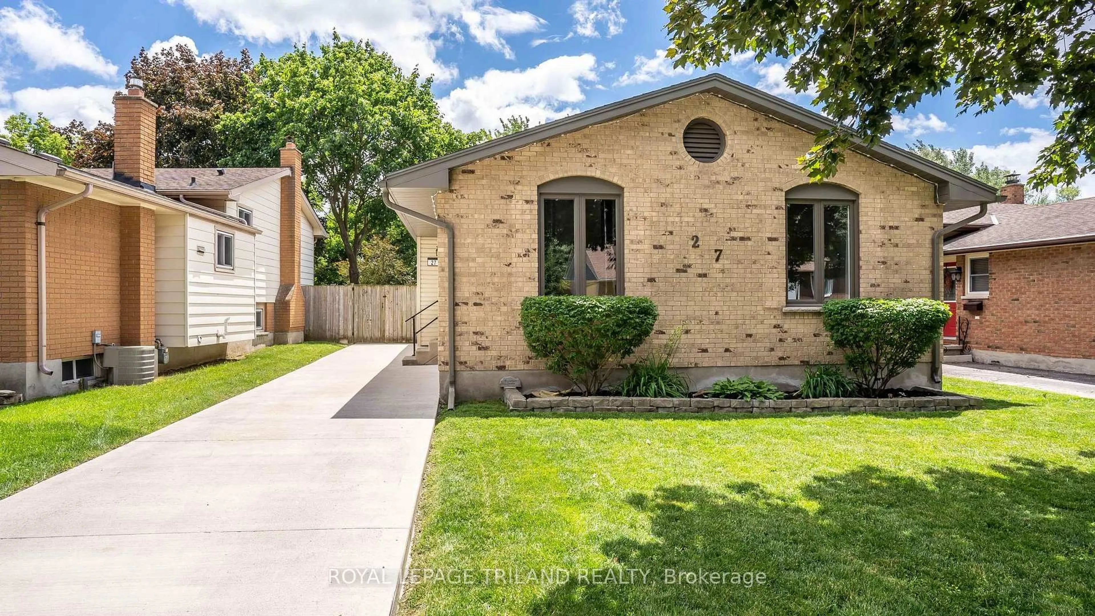 Home with brick exterior material, street for 27 PATIENCE Cres, London South Ontario N6E 2K7