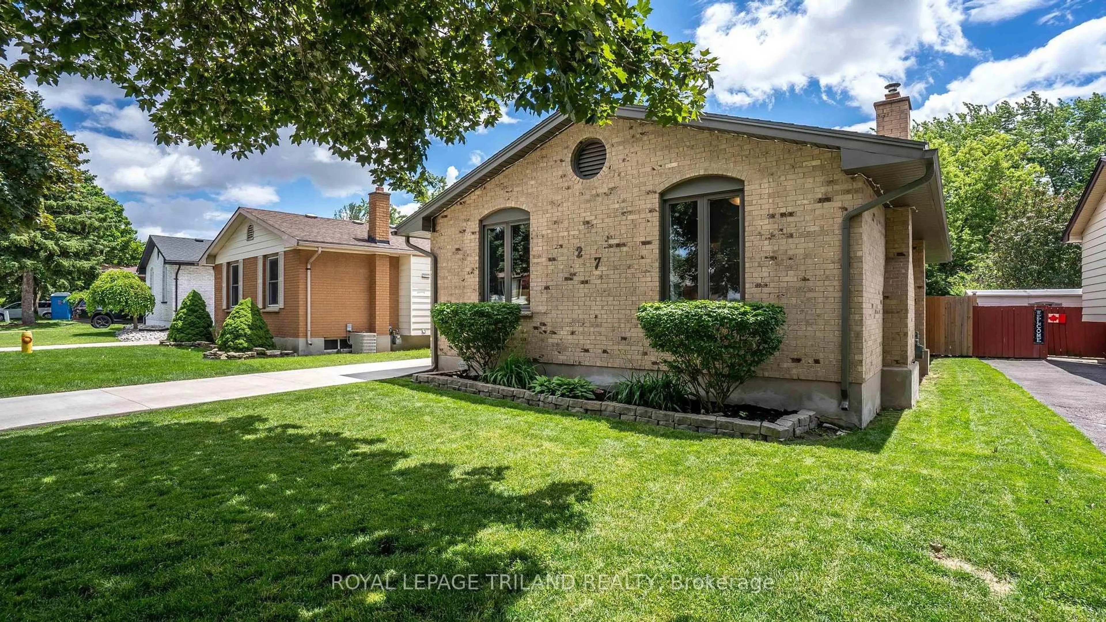 Home with brick exterior material, street for 27 PATIENCE Cres, London South Ontario N6E 2K7